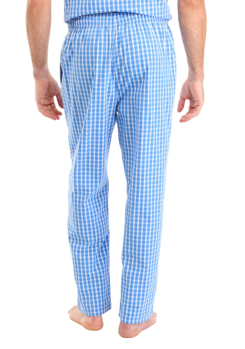 Sustainably Crafted Plaid Poplin Sleep Pants