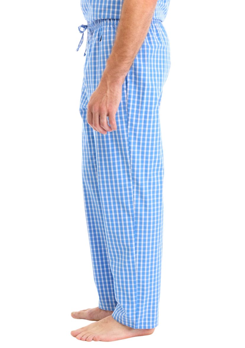 Sustainably Crafted Plaid Poplin Sleep Pants