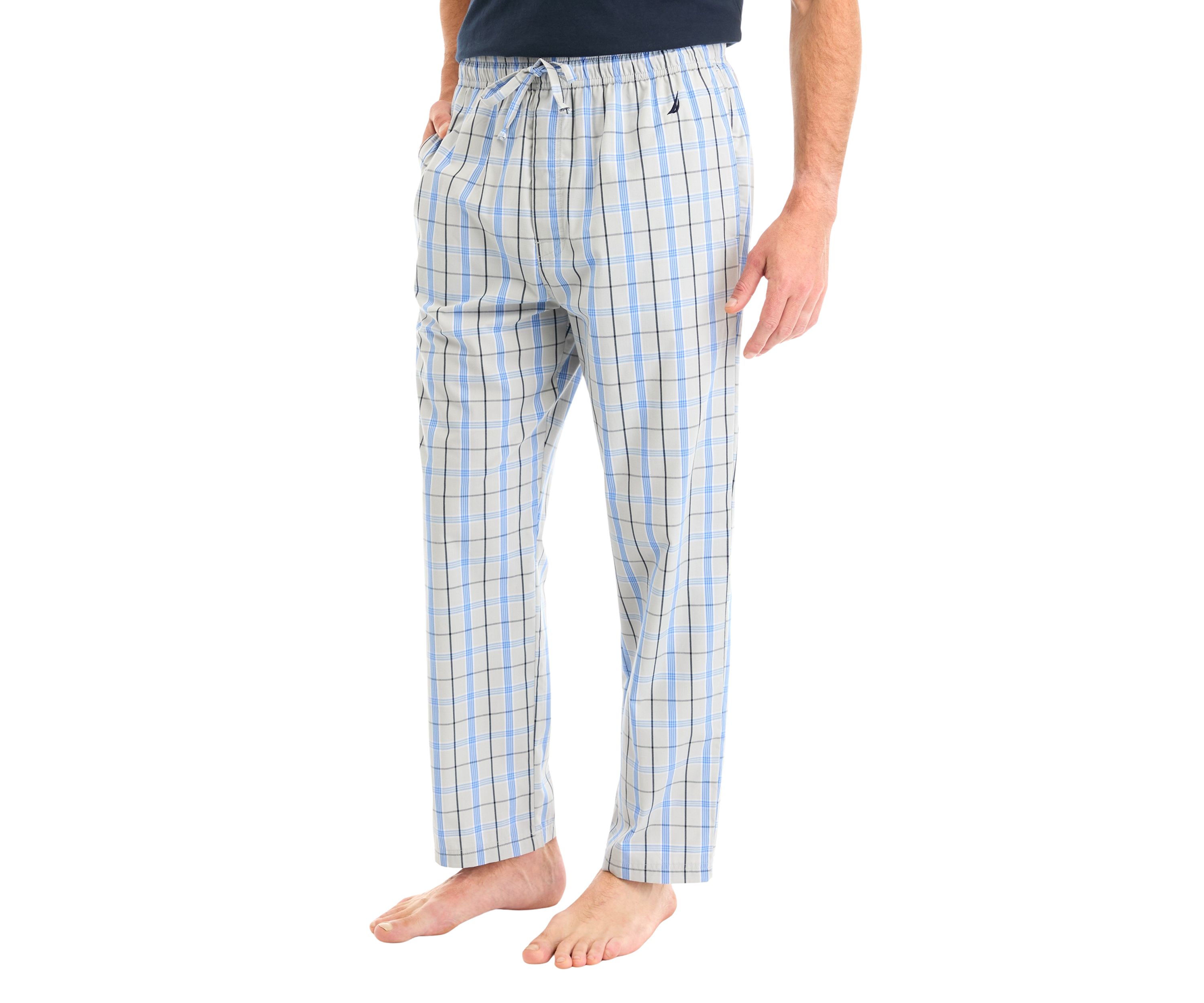 Sustainably Crafted Plaid Poplin Sleep Pants