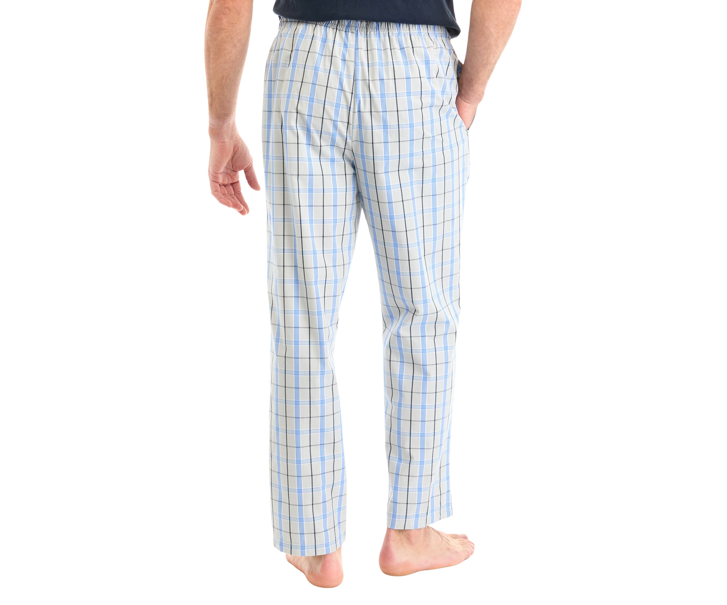 Sustainably Crafted Plaid Poplin Sleep Pants