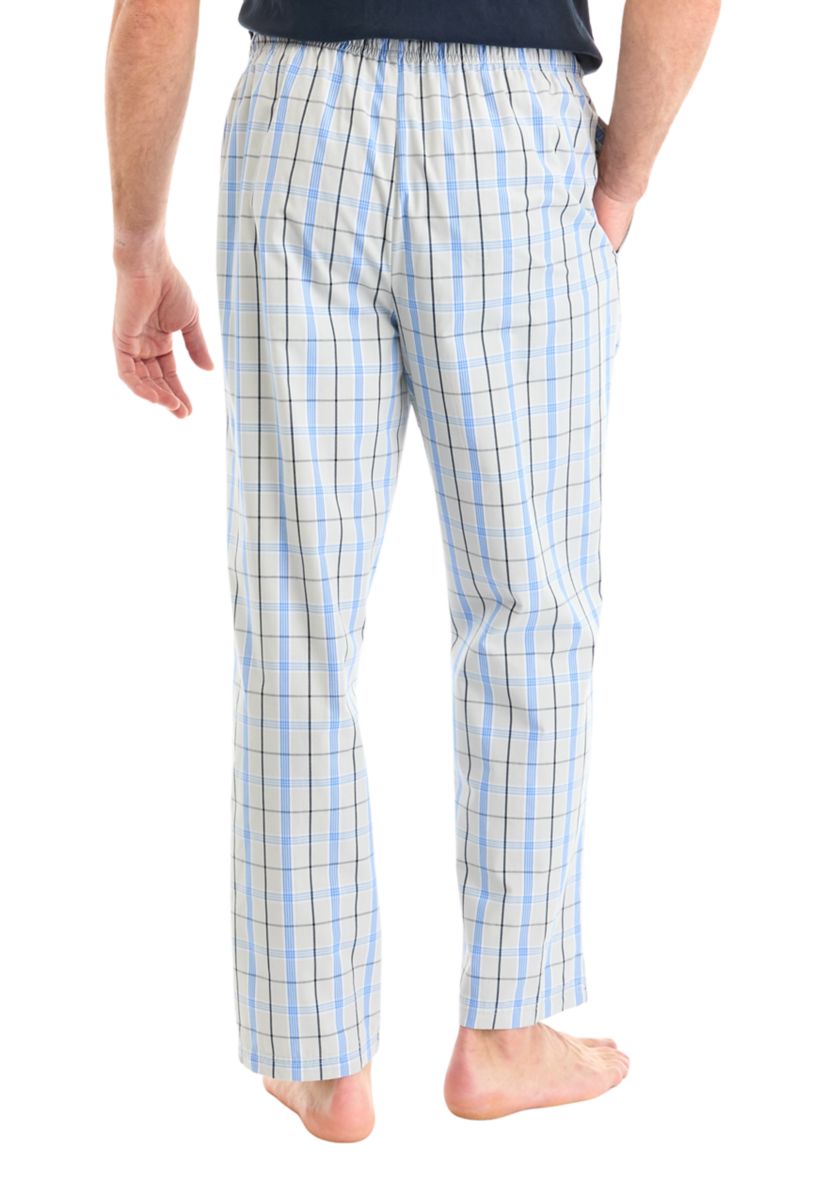 Sustainably Crafted Plaid Poplin Sleep Pants