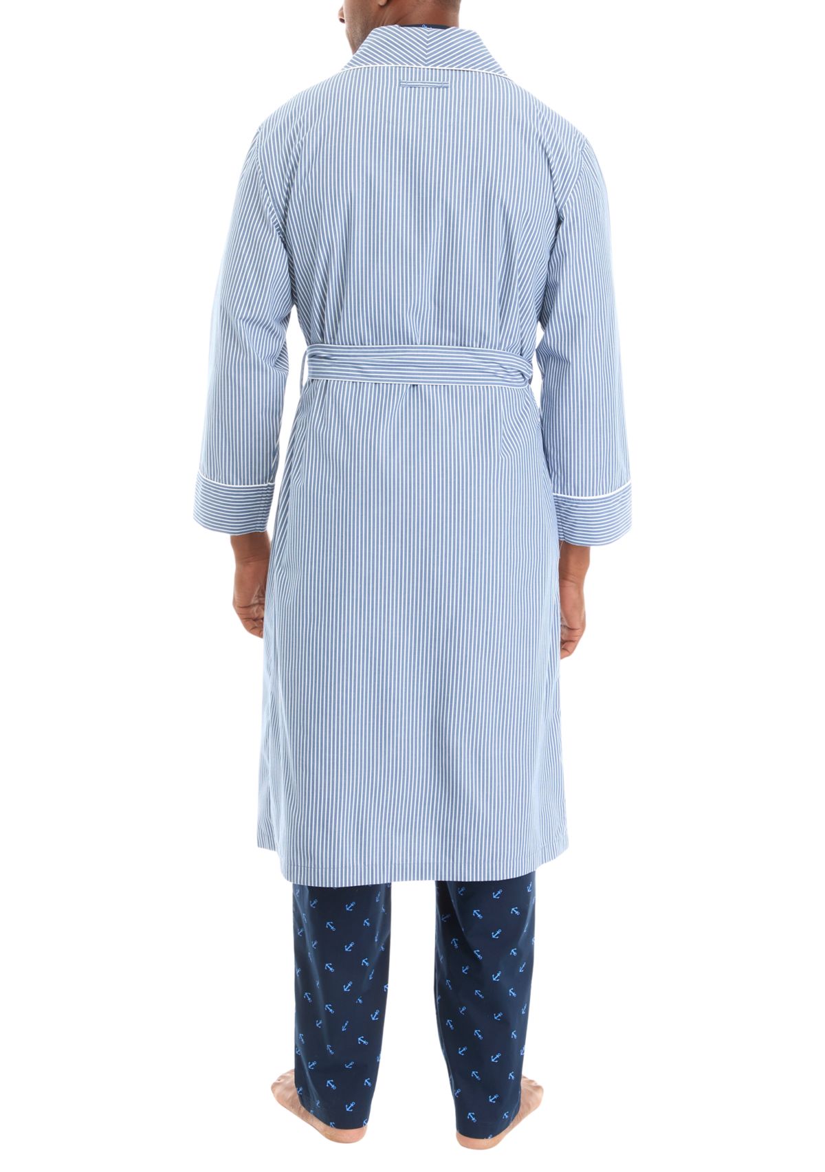 Sustainably Crafted Striped Robe