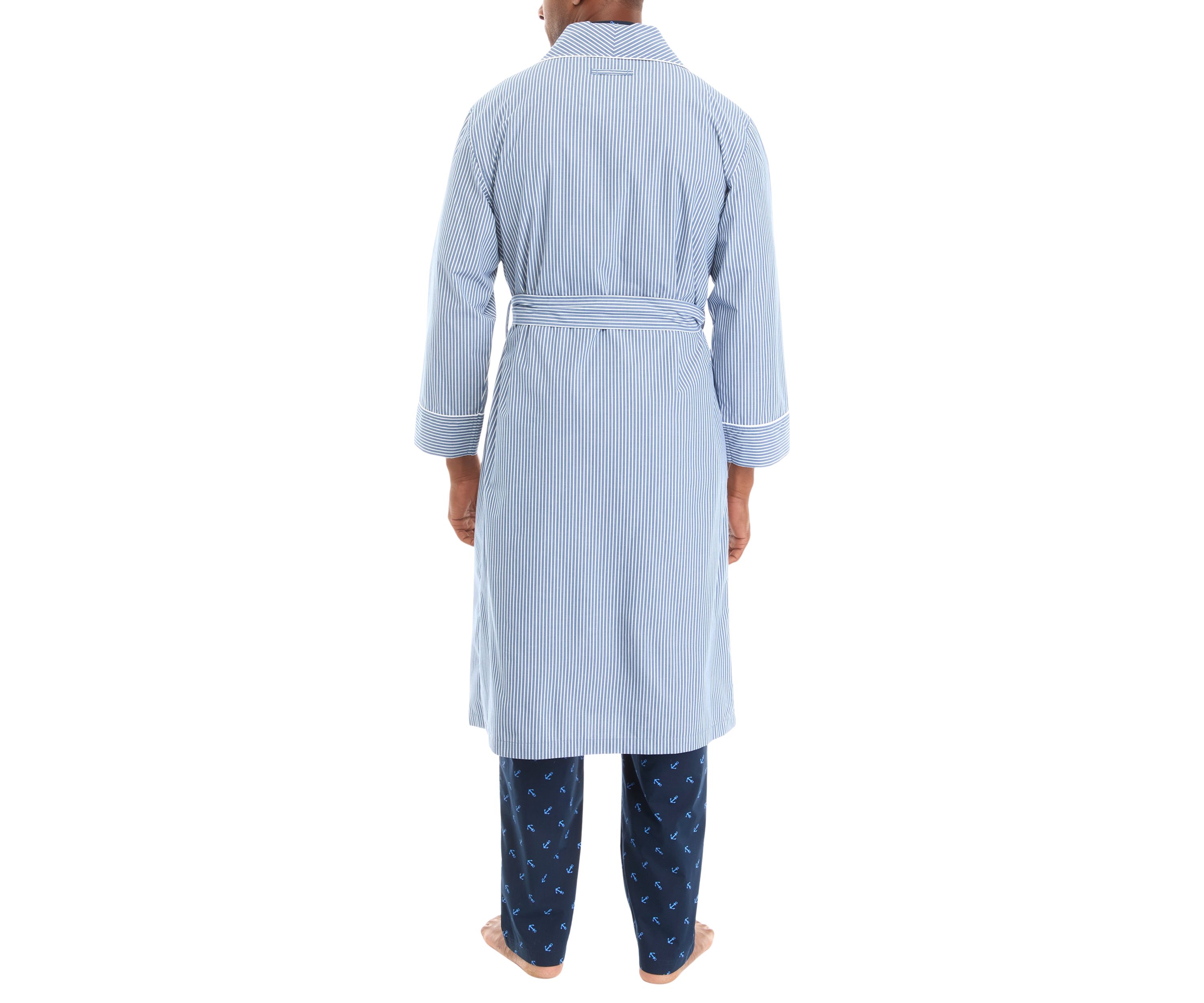 Sustainably Crafted Striped Robe