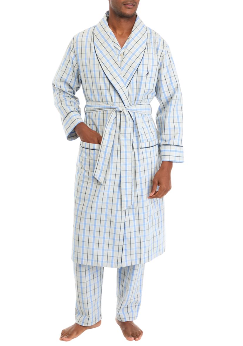 Sustainably Crafted Plaid Robe