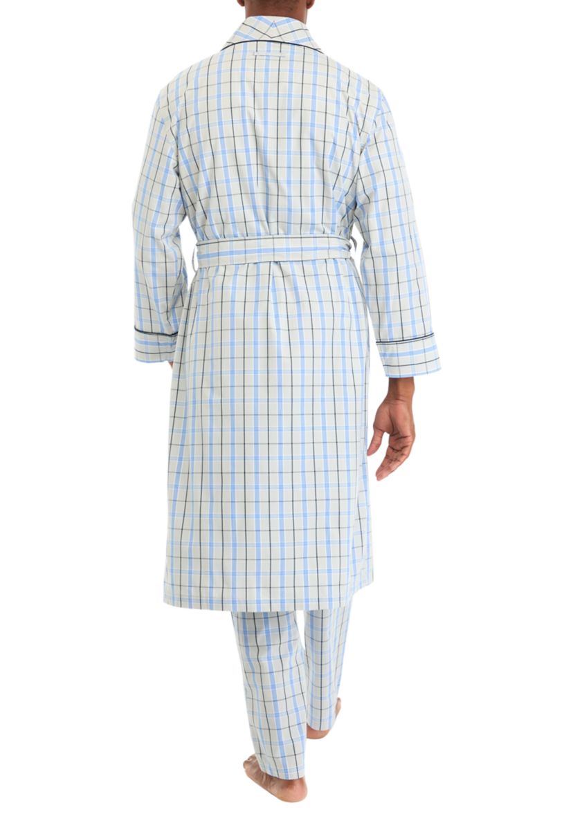 Sustainably Crafted Plaid Robe