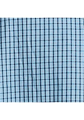 J Class Blue Plaid Robe