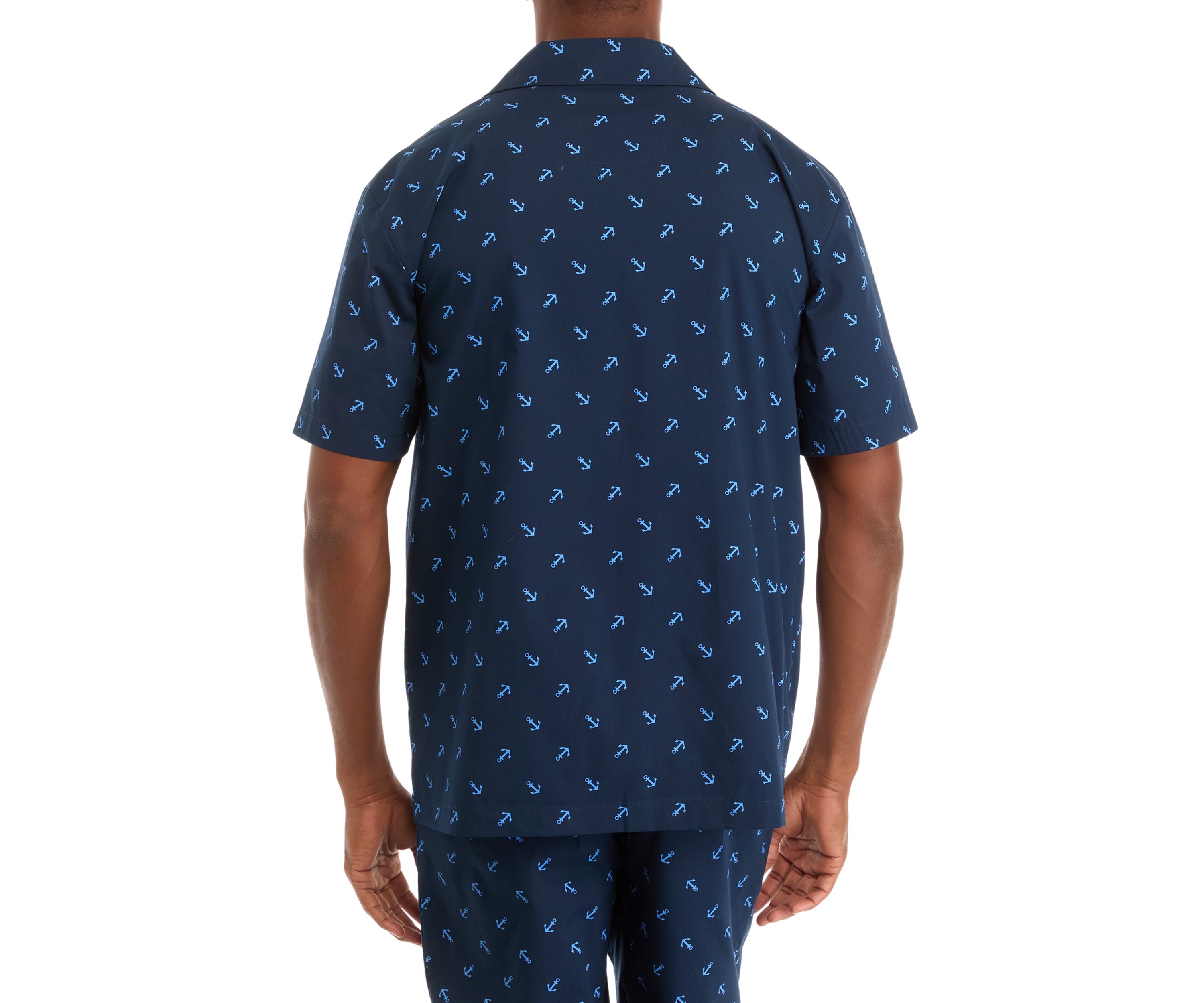 Sustainably Crafted Printed Camp Sleep Shirt