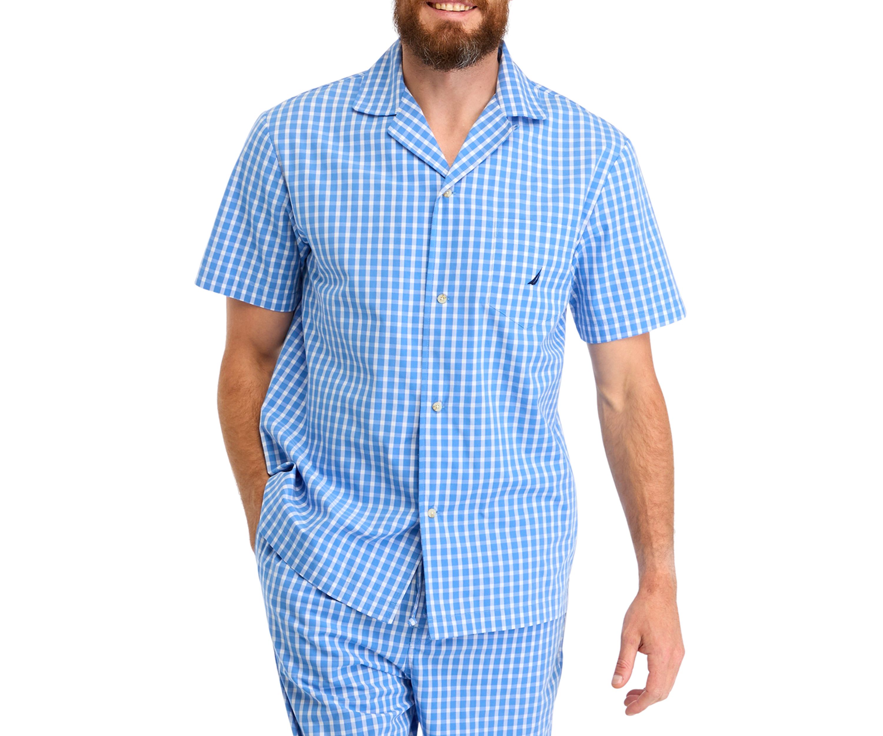 Sustainably Crafted Plaid Camp Sleep Shirt