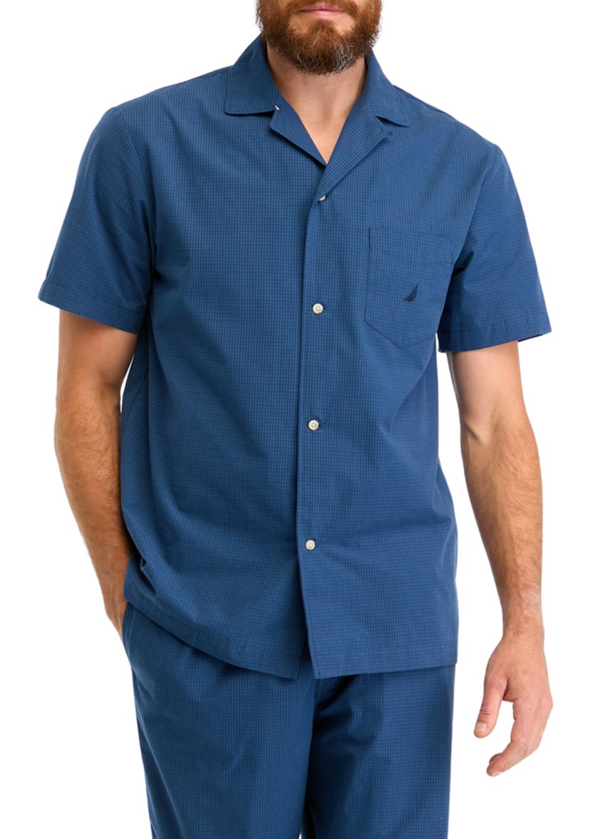 Sustainably Crafted Plaid Camp Sleep Shirt