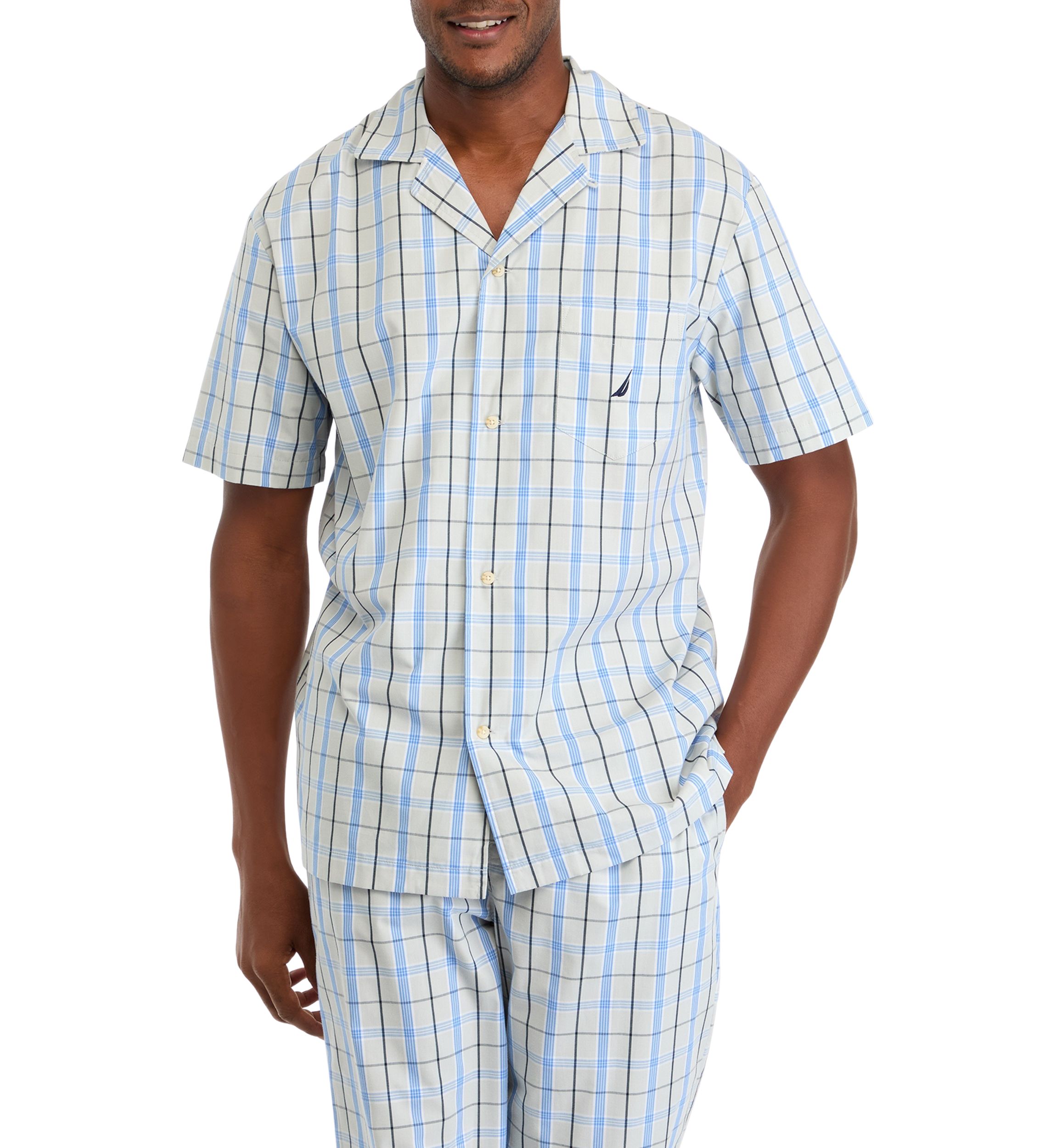 Sustainably Crafted Plaid Camp Sleep Shirt
