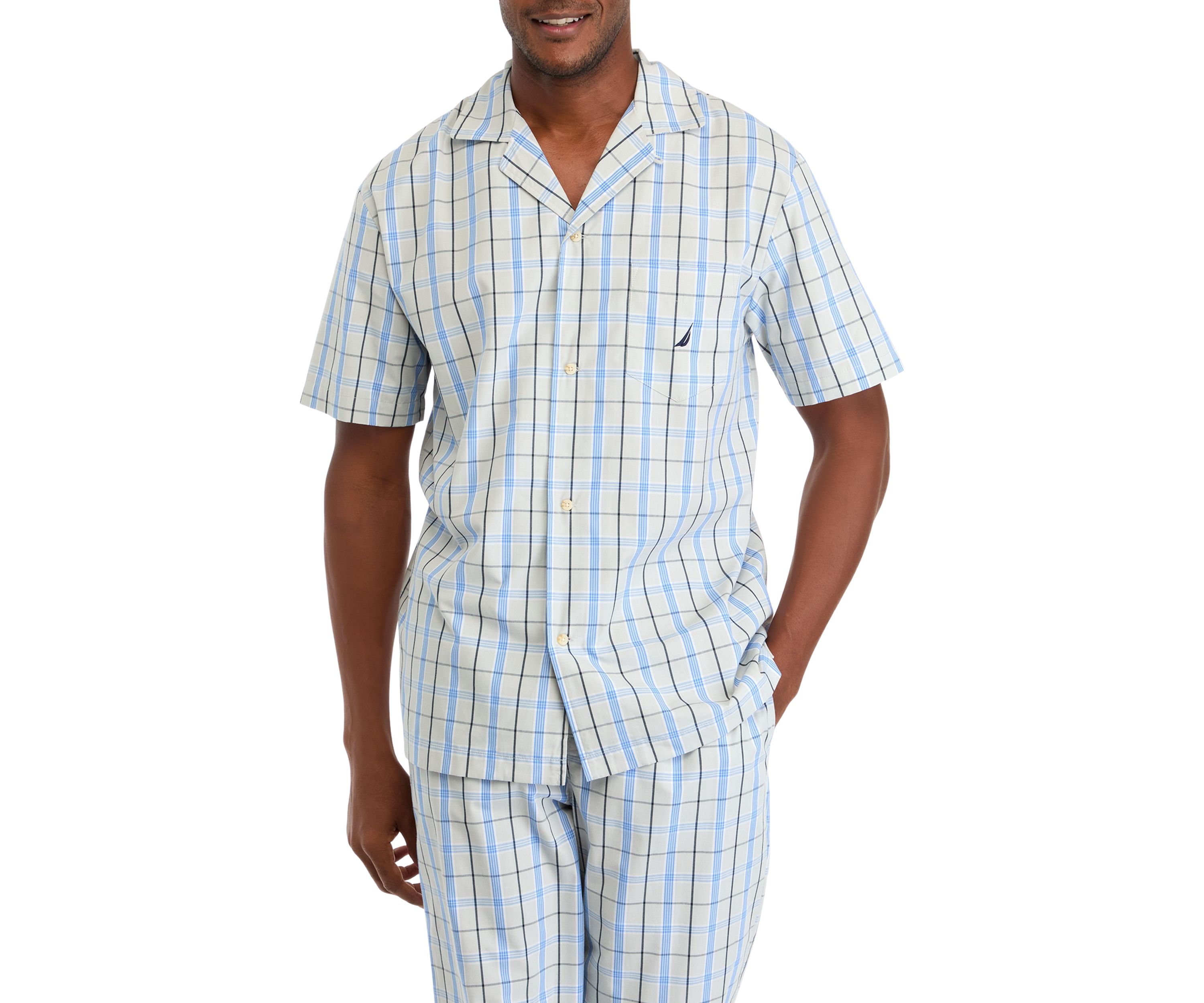 Sustainably Crafted Plaid Camp Sleep Shirt
