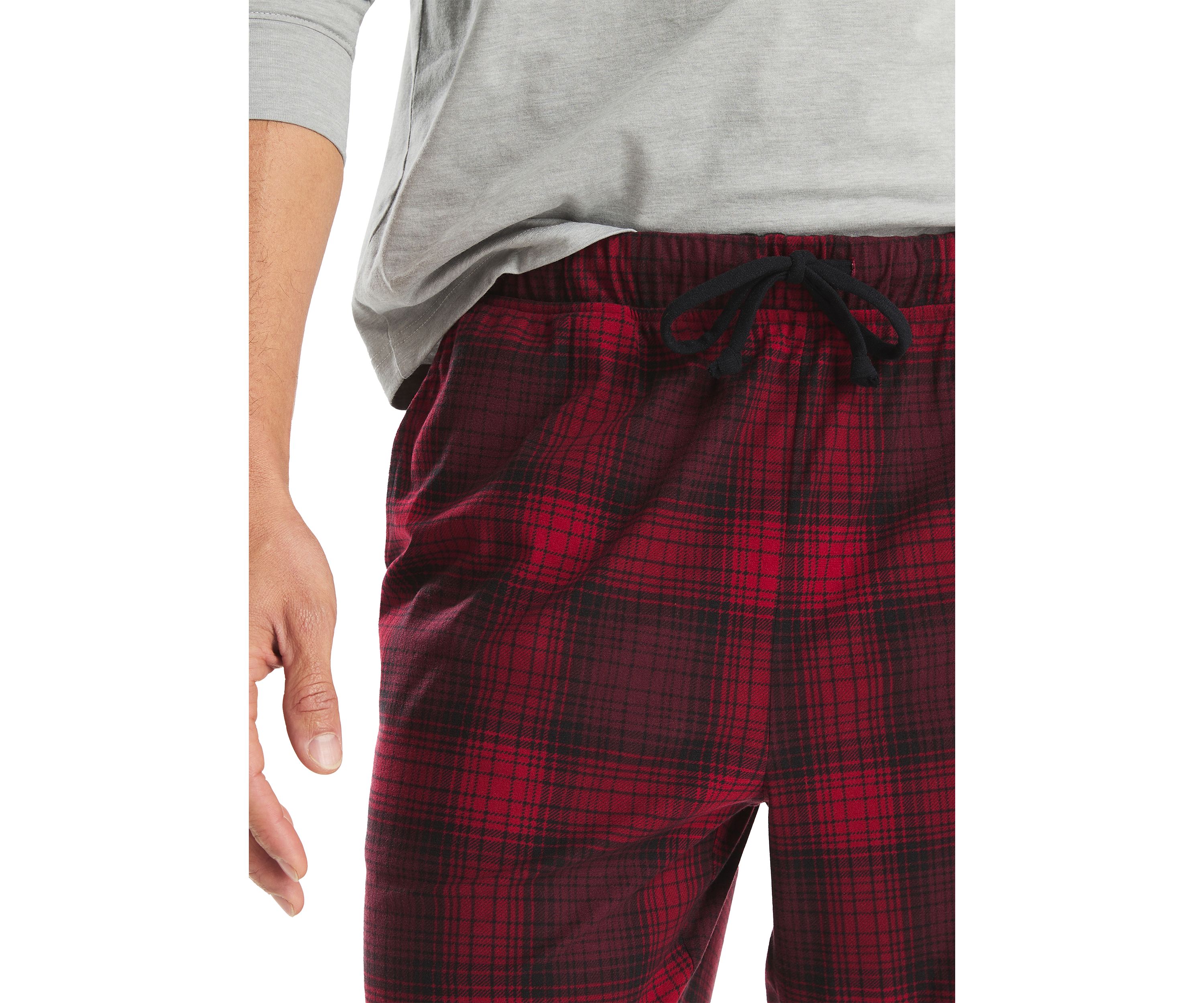 Big & Tall Cozy Plaid Pajama Pants