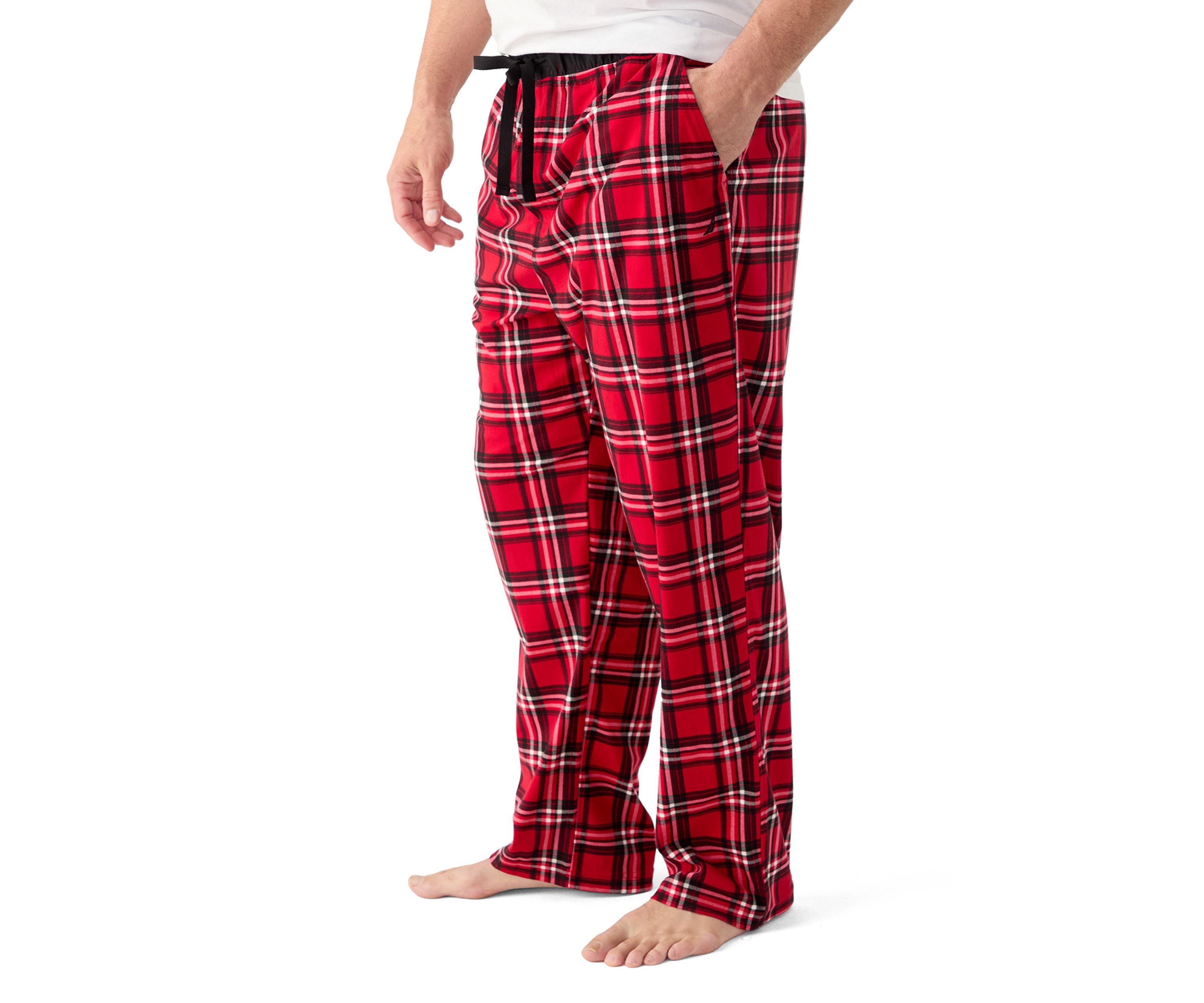 Big & Tall Plaid Fleece Sleep Pants