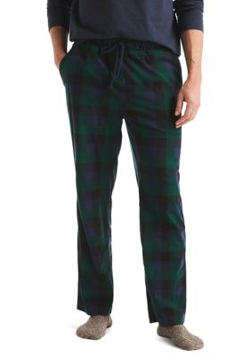 Nautica Men's Big & Tall Plaid Cozy Lounge Pants, 3XL Tall