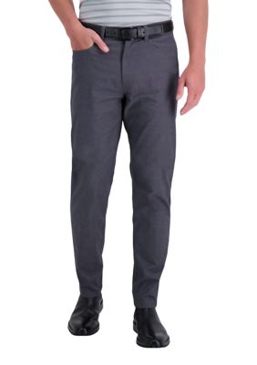 Stretch Micro Check Modern-Fit TECHNI-COLE Dress Pant