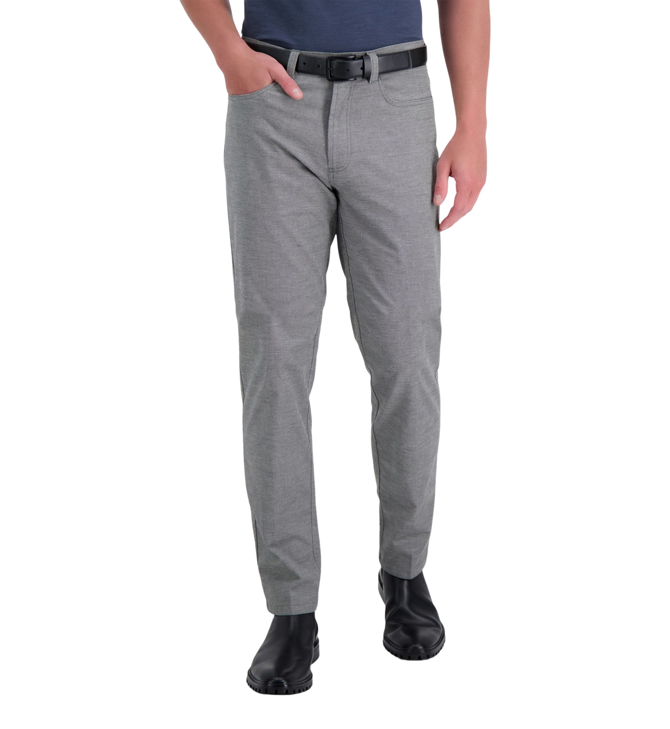 Techni-Cole 5-Pocket Stretch Dual Color Modern-Fit Flex Waistband Flat Front Casual Pants