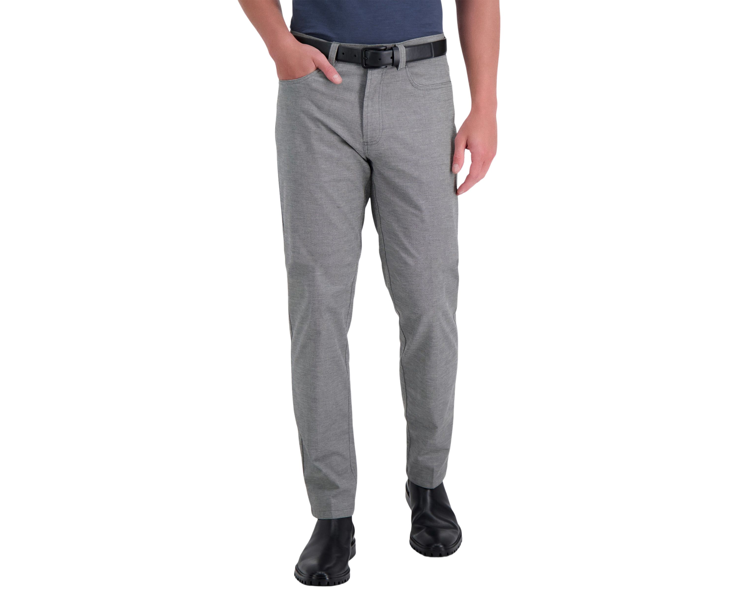 Techni-Cole 5-Pocket Stretch Dual Color Modern-Fit Flex Waistband Flat Front Casual Pants