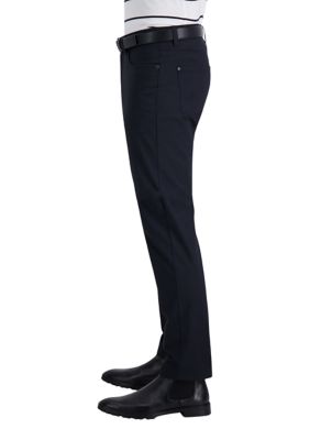 Techni-Cole 5-Pocket Stretch Dual Color Modern-Fit Flex Waistband Flat Front Casual Pants