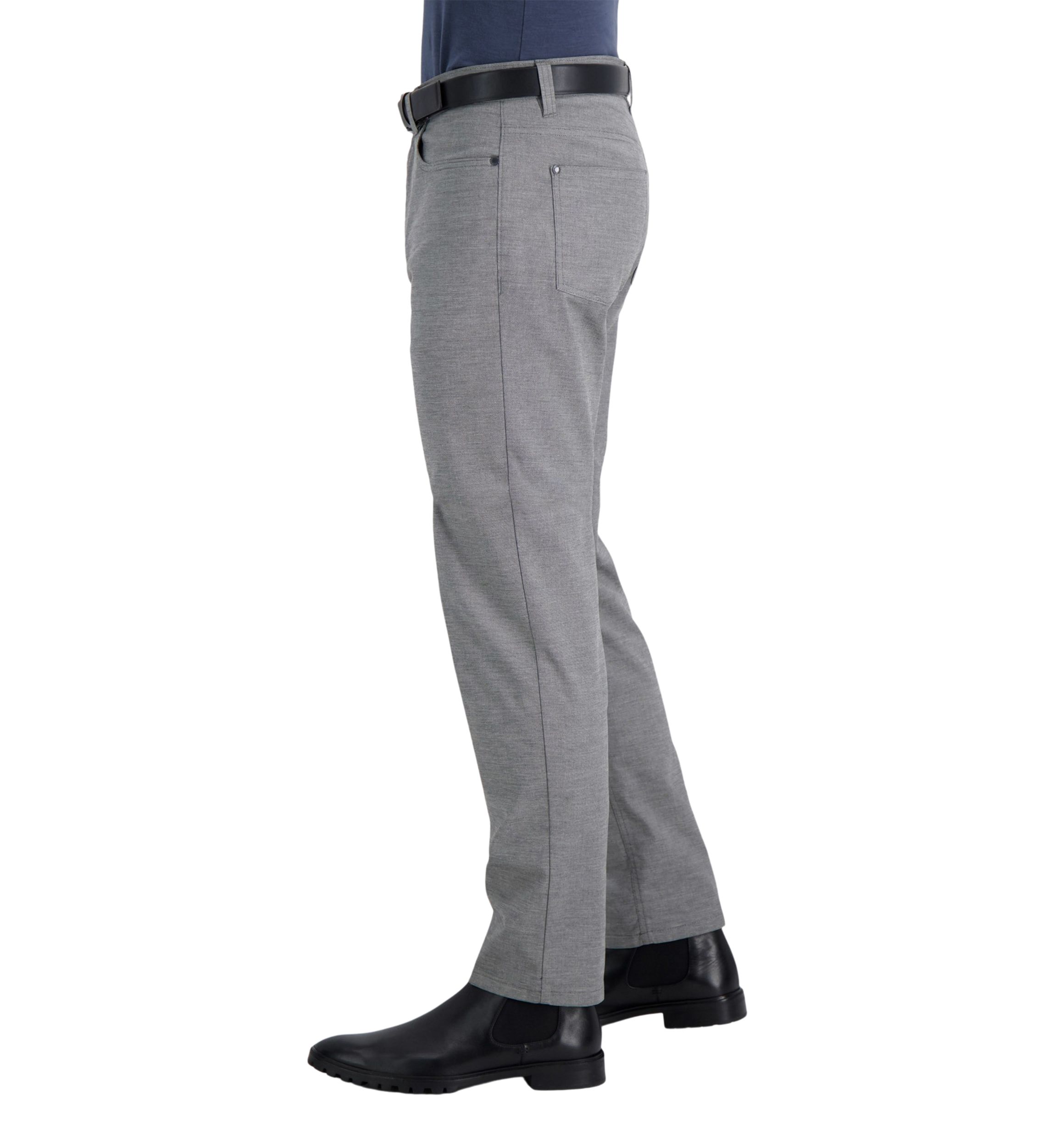 Techni-Cole 5-Pocket Stretch Dual Color Modern-Fit Flex Waistband Flat Front Casual Pants