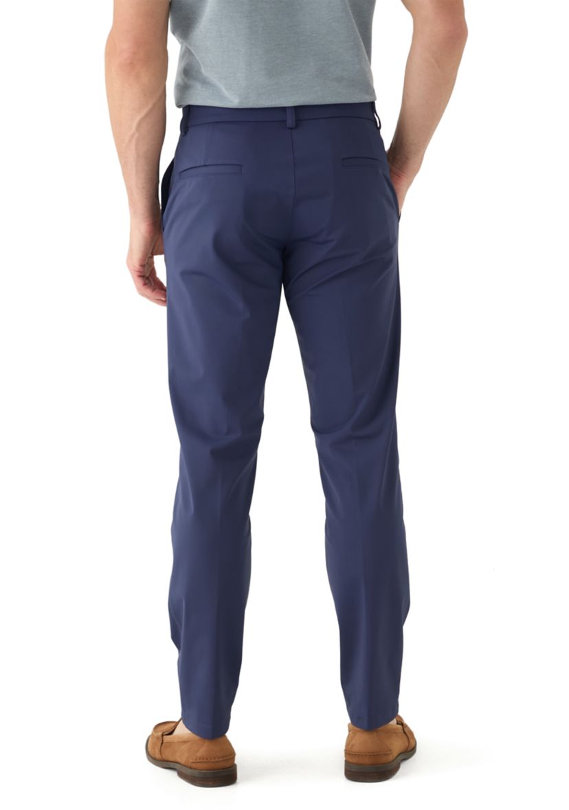 Mens Slim Fit Warp Knit Pants