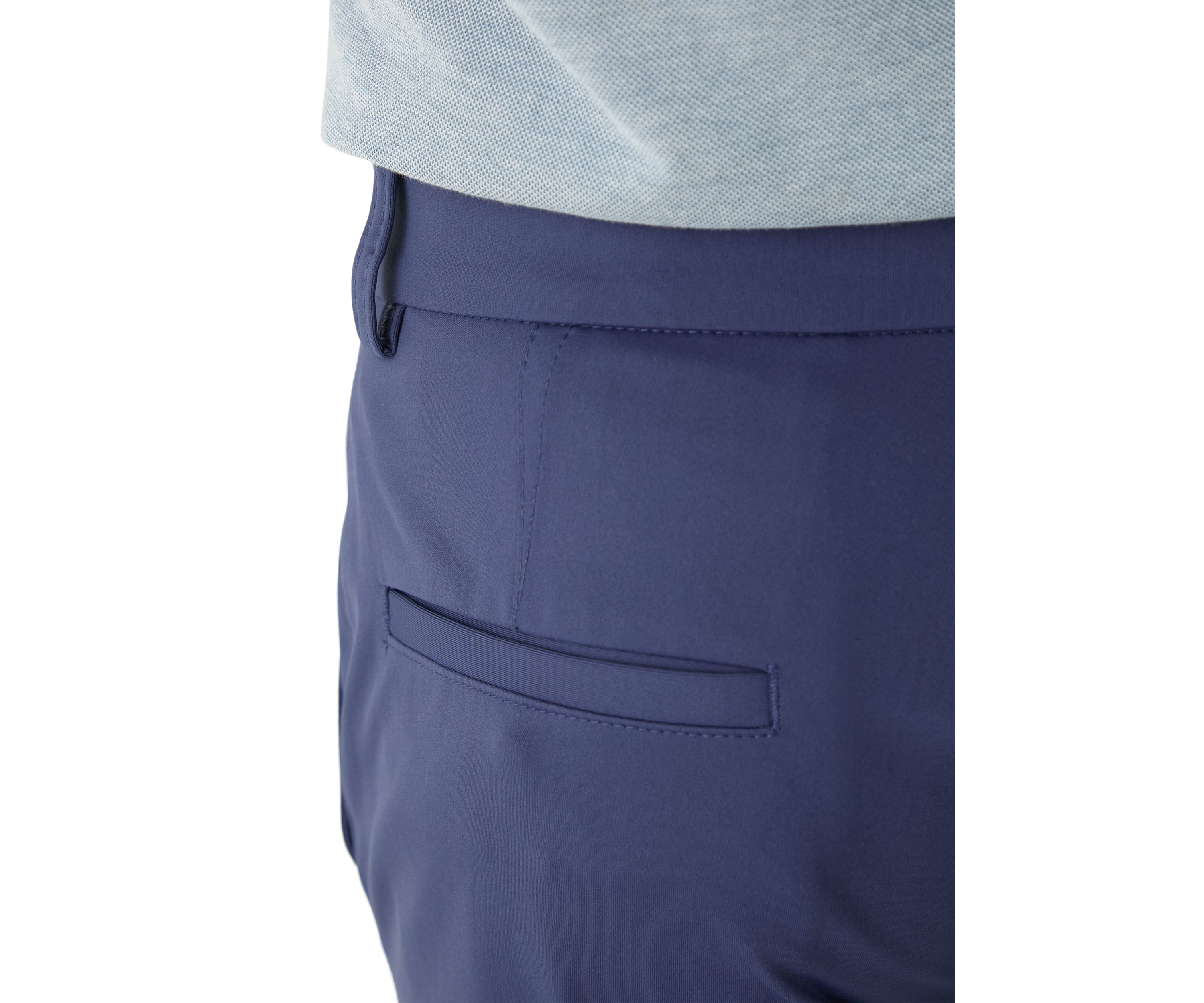 Mens Slim Fit Warp Knit Pants