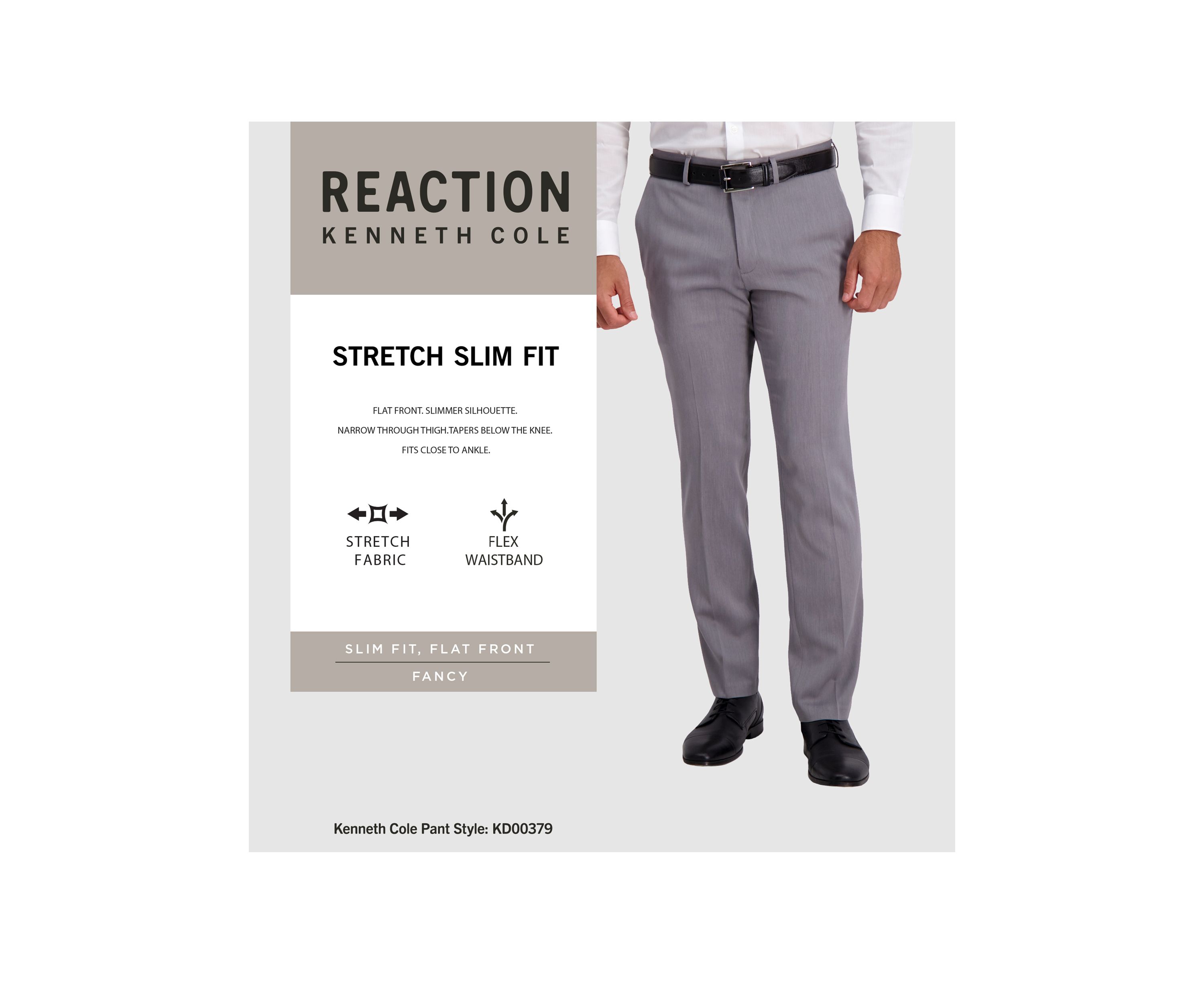 Mens Reaction Urban Heather Dress Pants 
