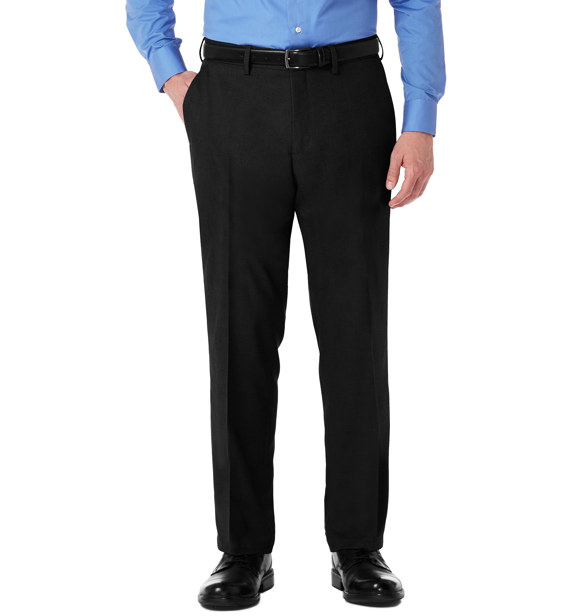 Reaction Stretch Gab Modern Fit Flat Front Dress Pants