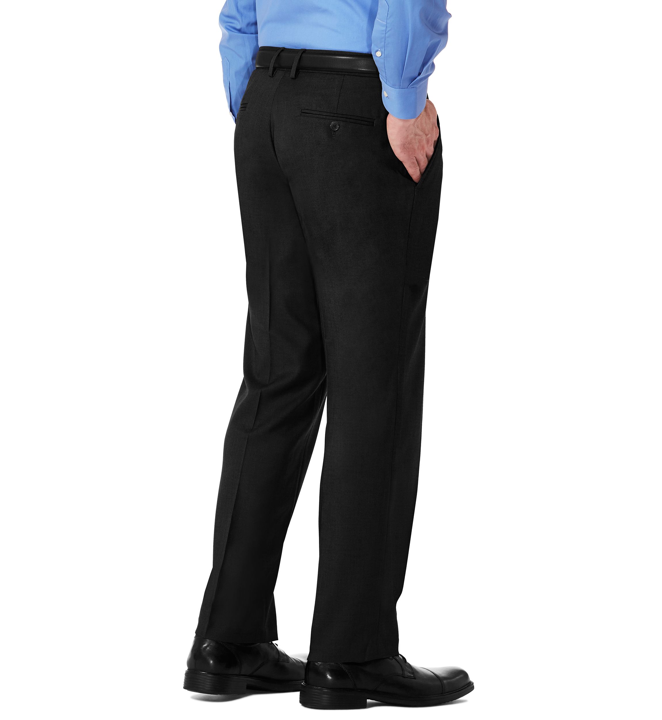 Reaction Stretch Gab Modern Fit Flat Front Dress Pants
