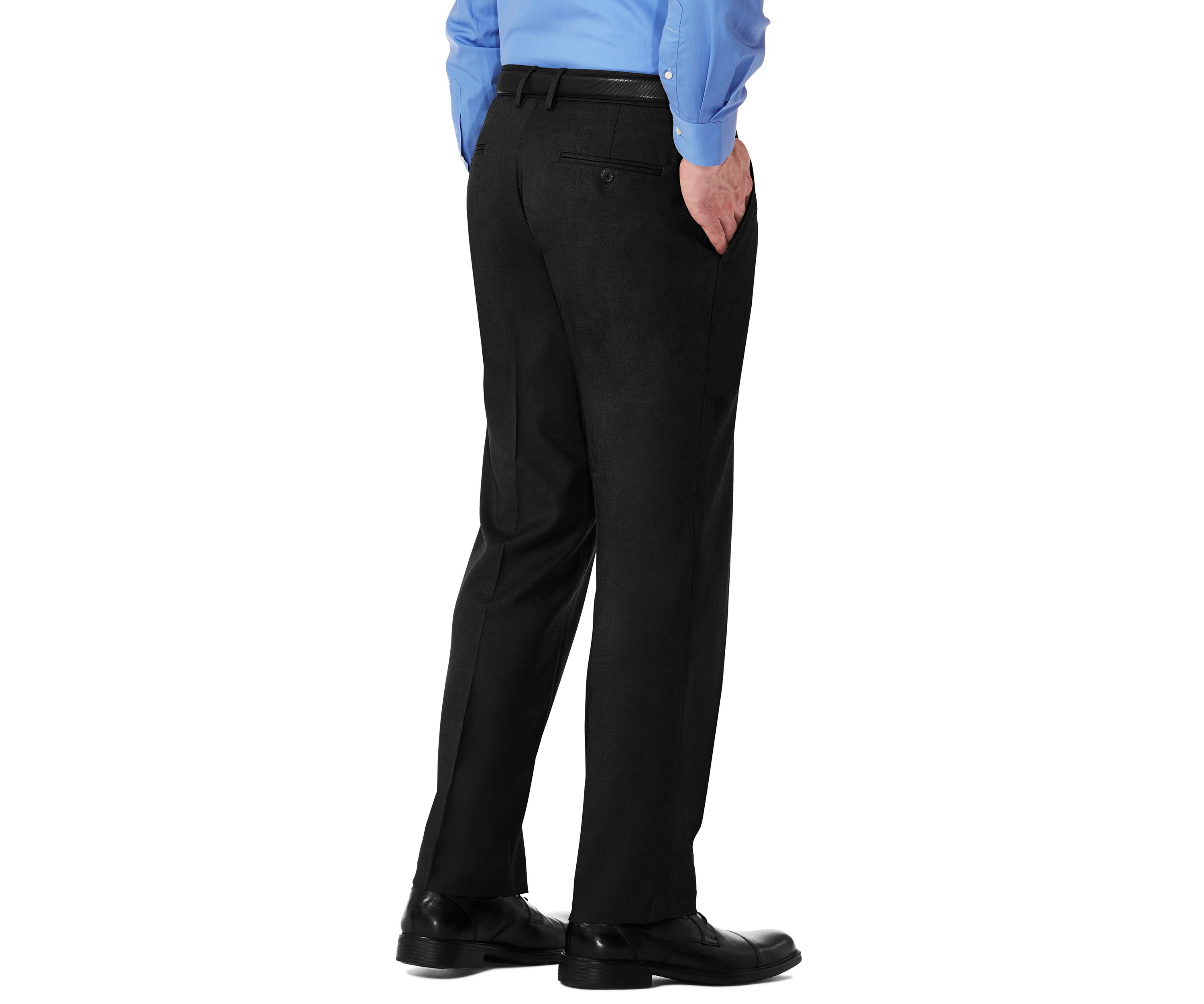 Reaction Stretch Gab Modern Fit Flat Front Dress Pants