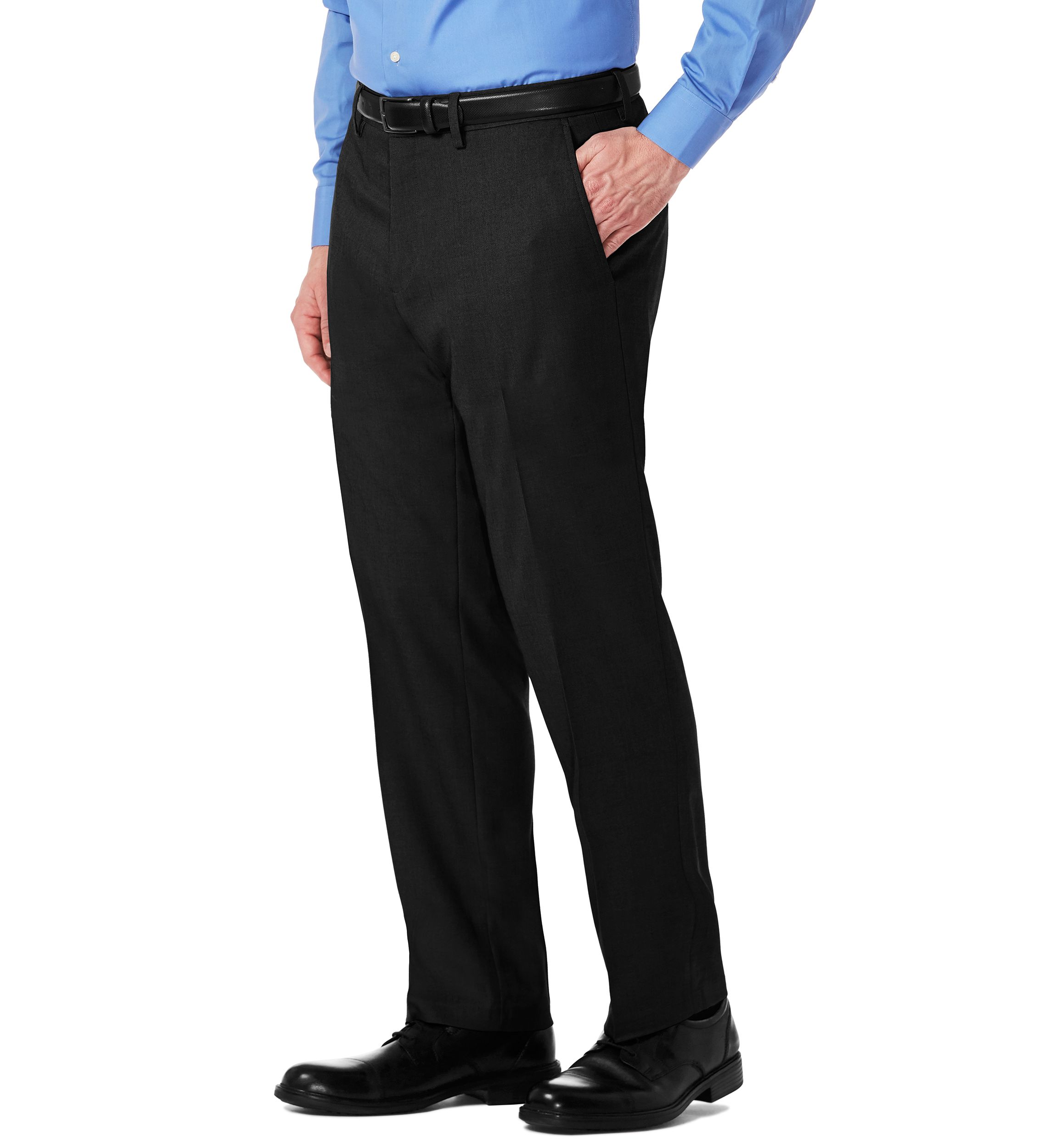 Reaction Stretch Gab Modern Fit Flat Front Dress Pants