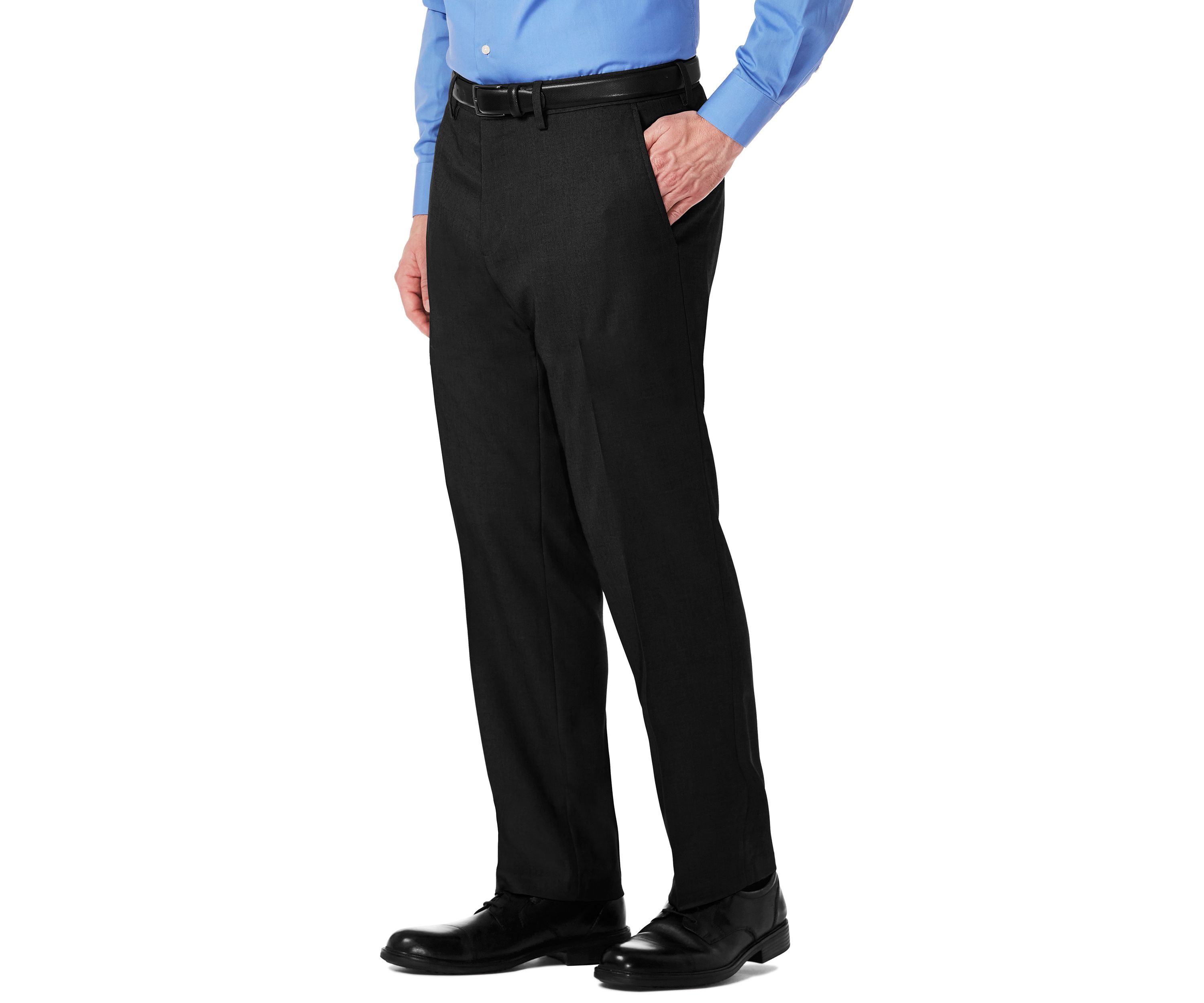 Reaction Stretch Gab Modern Fit Flat Front Dress Pants