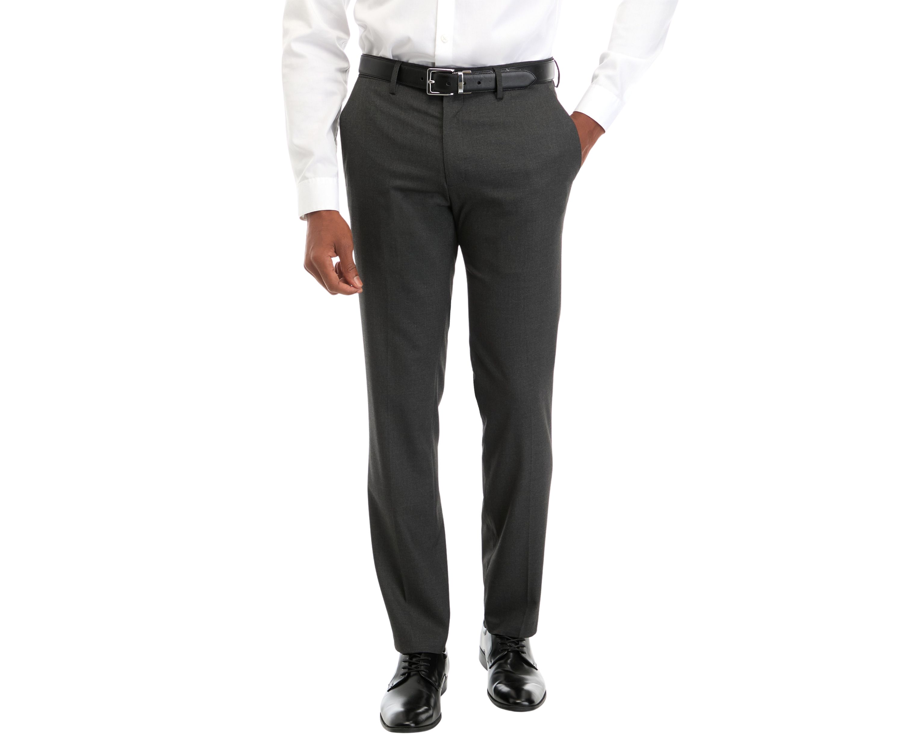 Mens Slim Sharkskin Pants