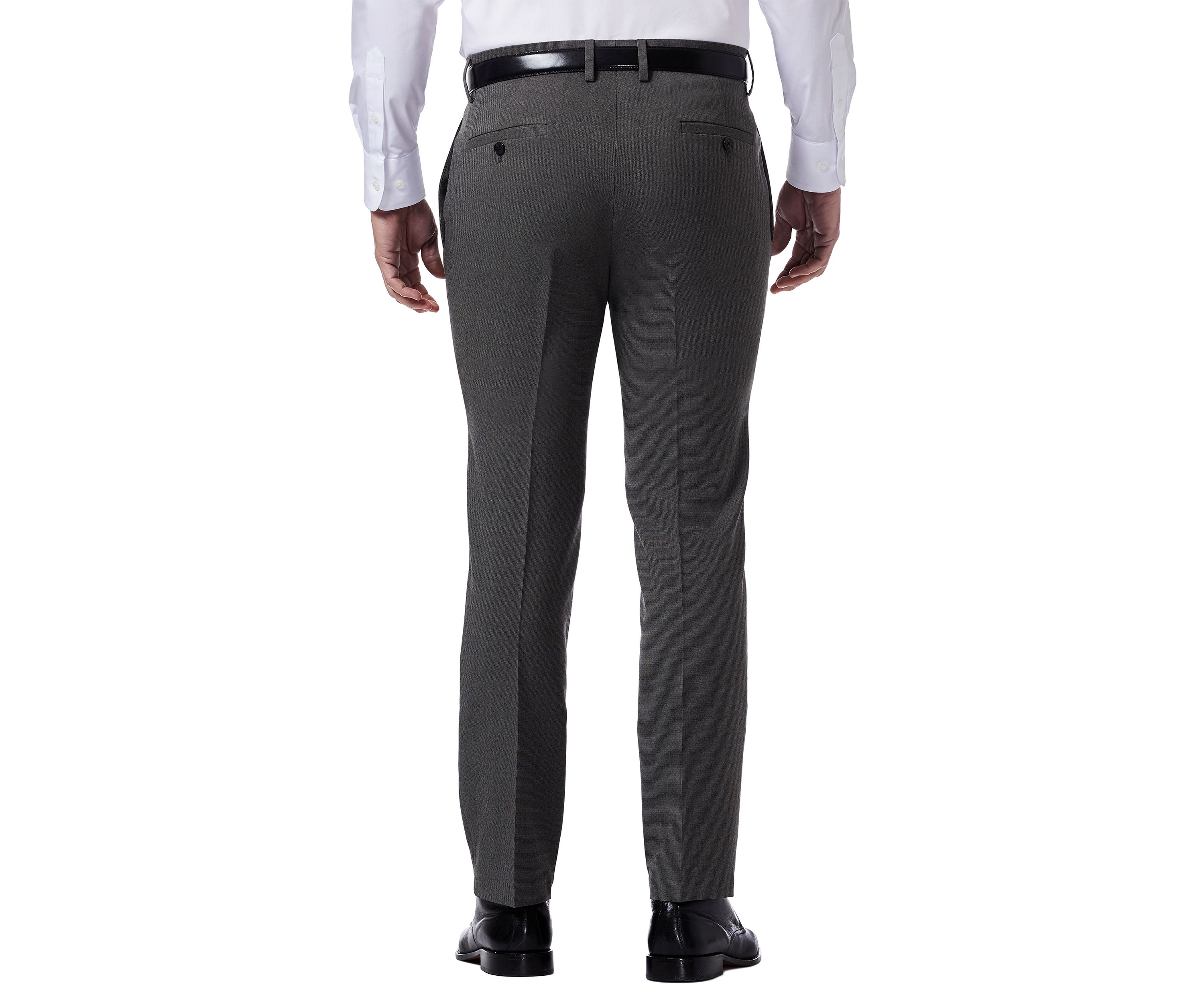 Tic Slim Fit Flat Front Flex Waistband Dress Pants	