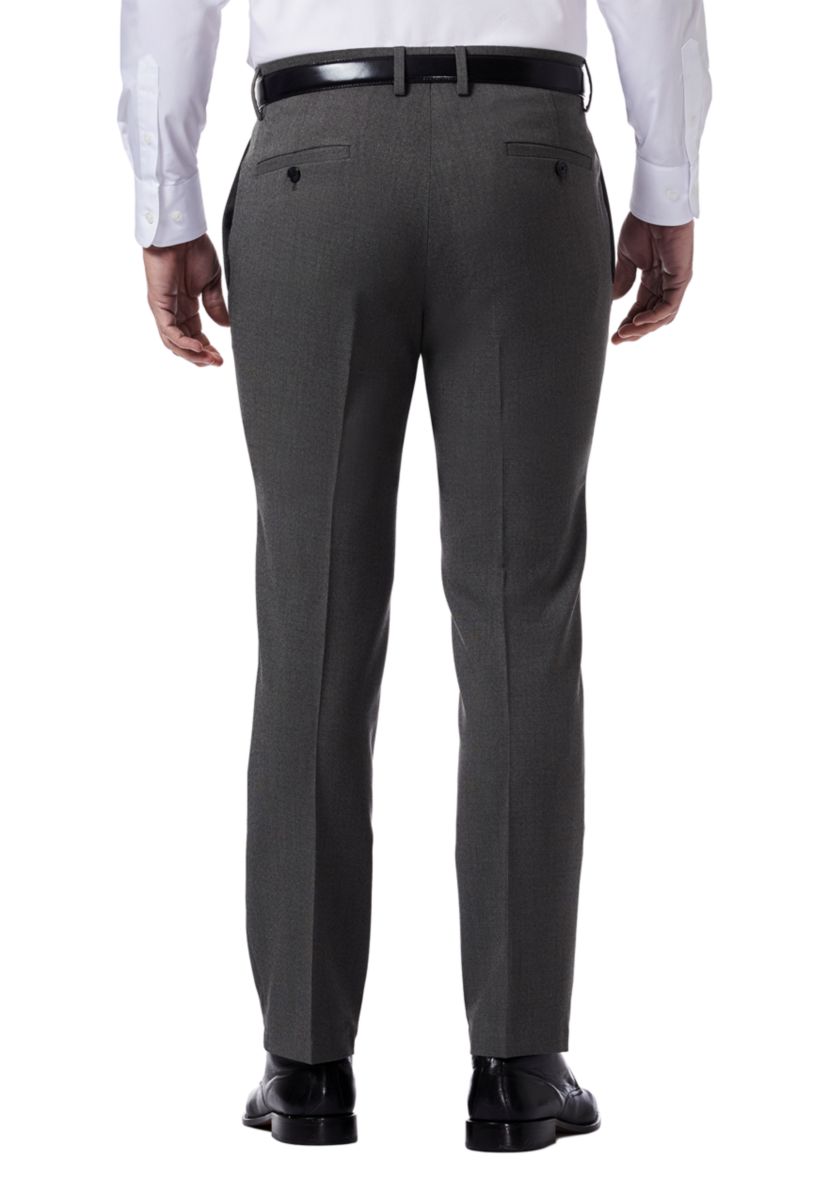 Tic Slim Fit Flat Front Flex Waistband Dress Pants	