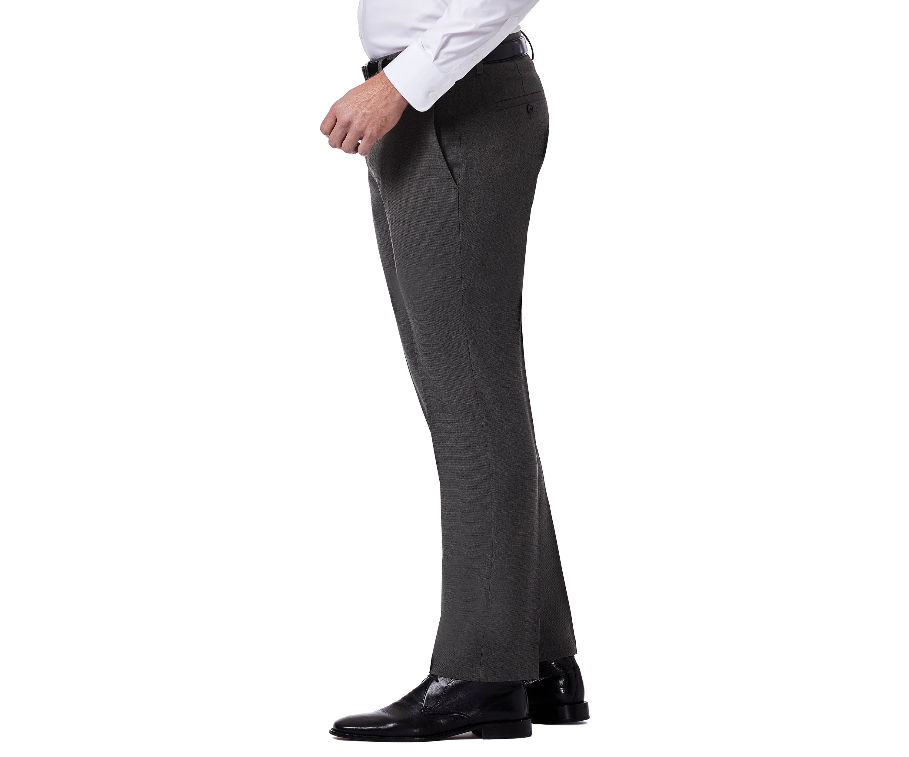 Tic Slim Fit Flat Front Flex Waistband Dress Pants	