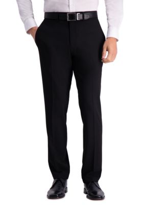Kenneth Cole Men's 4-Way Stretch Mod Pants, Black, 34 x 32