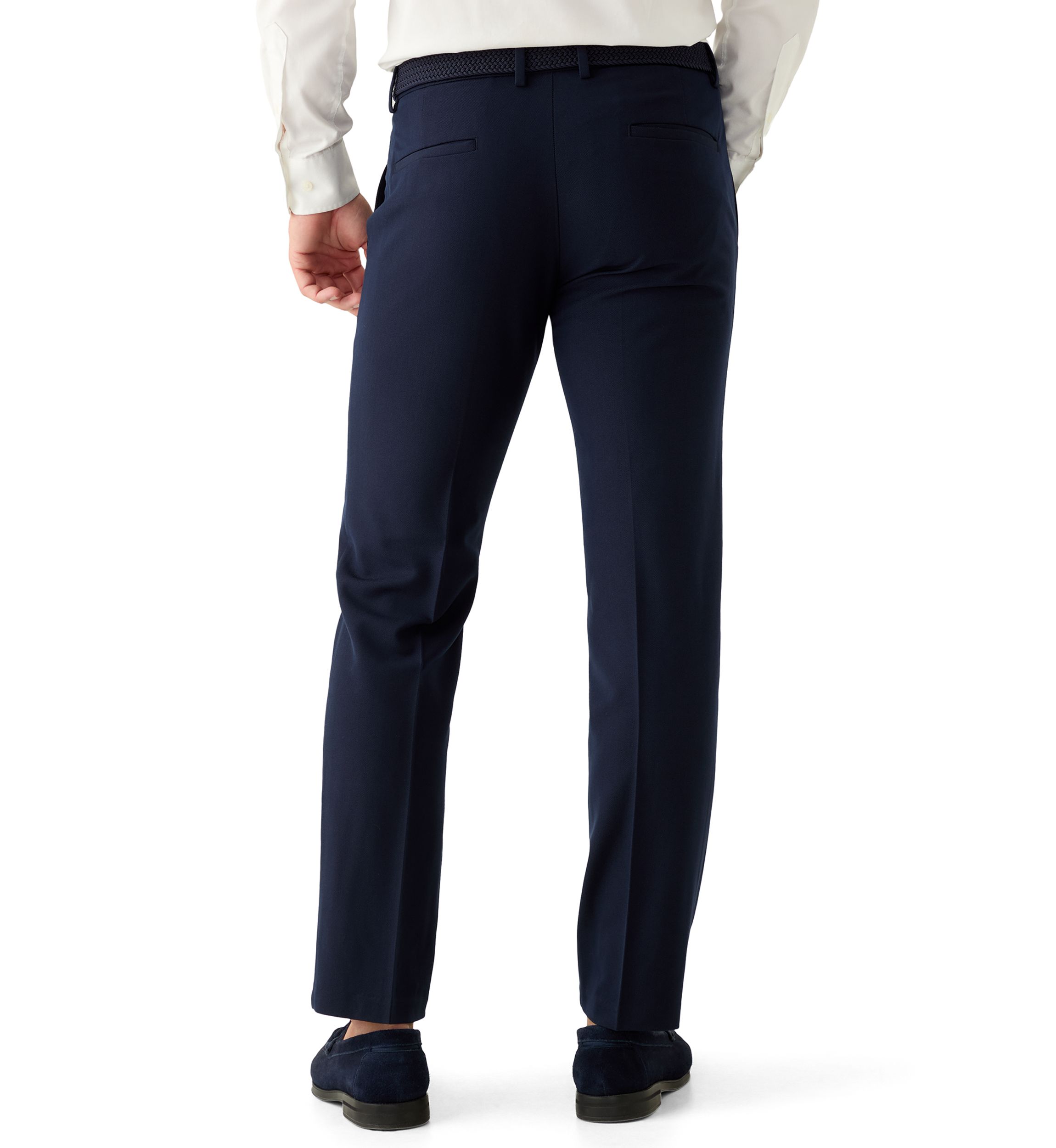 slim fit dress slacks Kenneth Cole Reaction Men's Modern-Fit Micro-Check Dress Pants main image 0