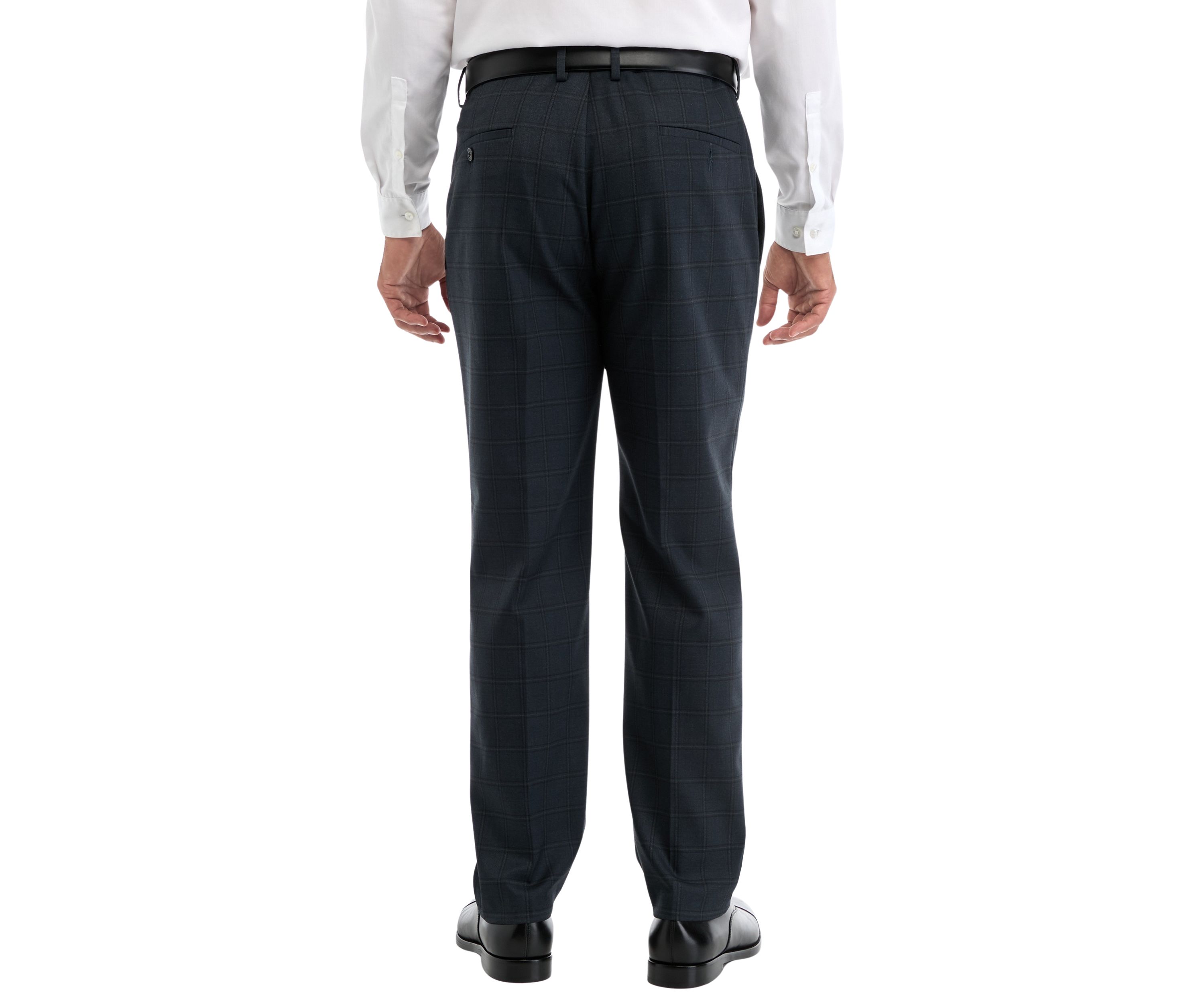 Windowpane Dress Pants