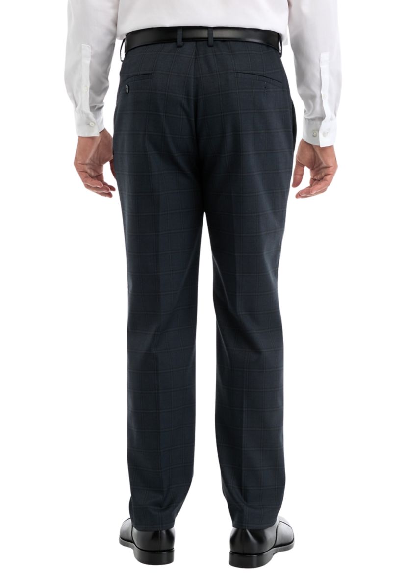 Windowpane Dress Pants