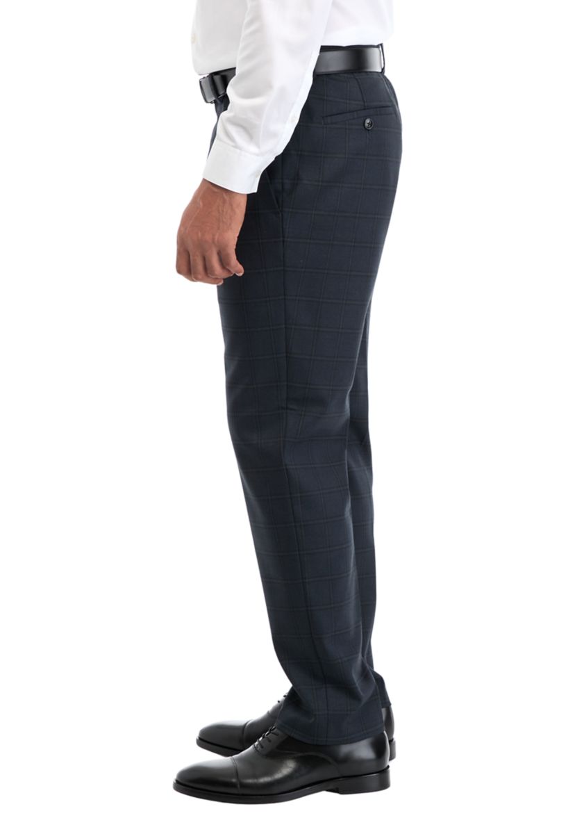 Windowpane Dress Pants