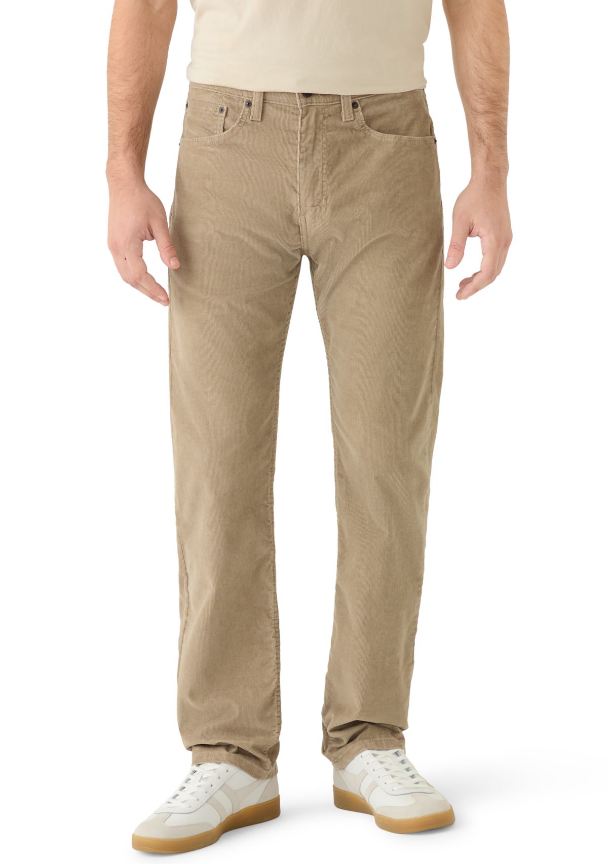 Regular Timberwolf Corduroy Pants