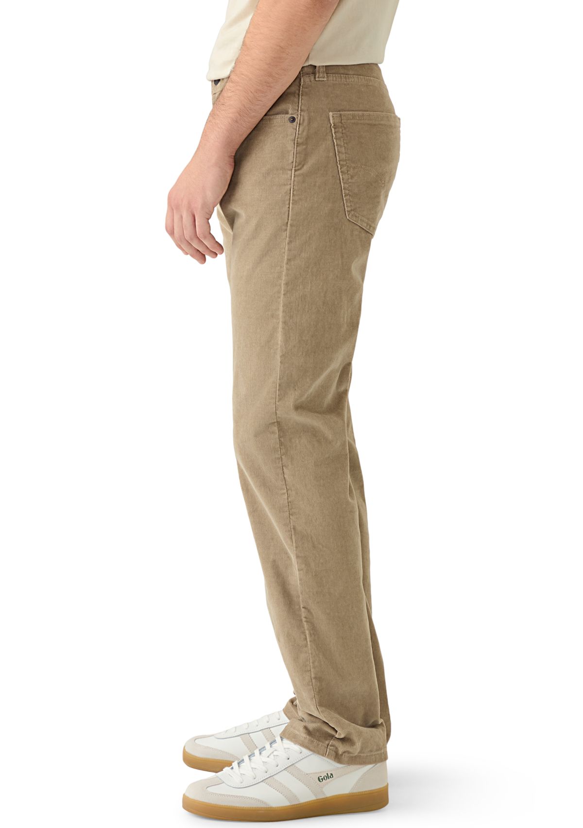 Regular Timberwolf Corduroy Pants