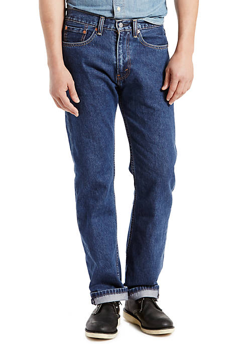 belk.com | Levi's 505 Regular Fit Jeans - Dark Stonewash