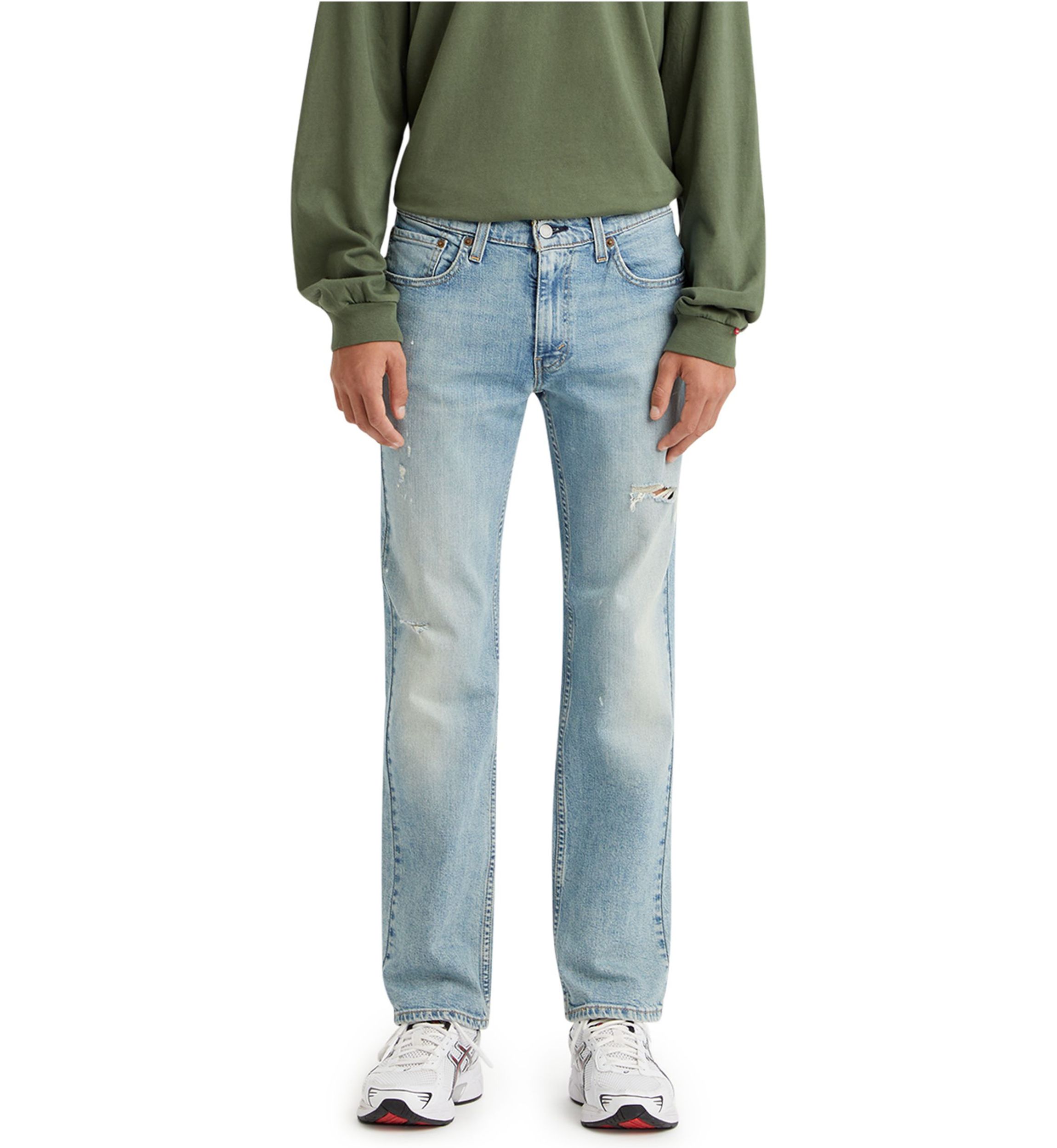 514™ Straight Medium Washed Jeans