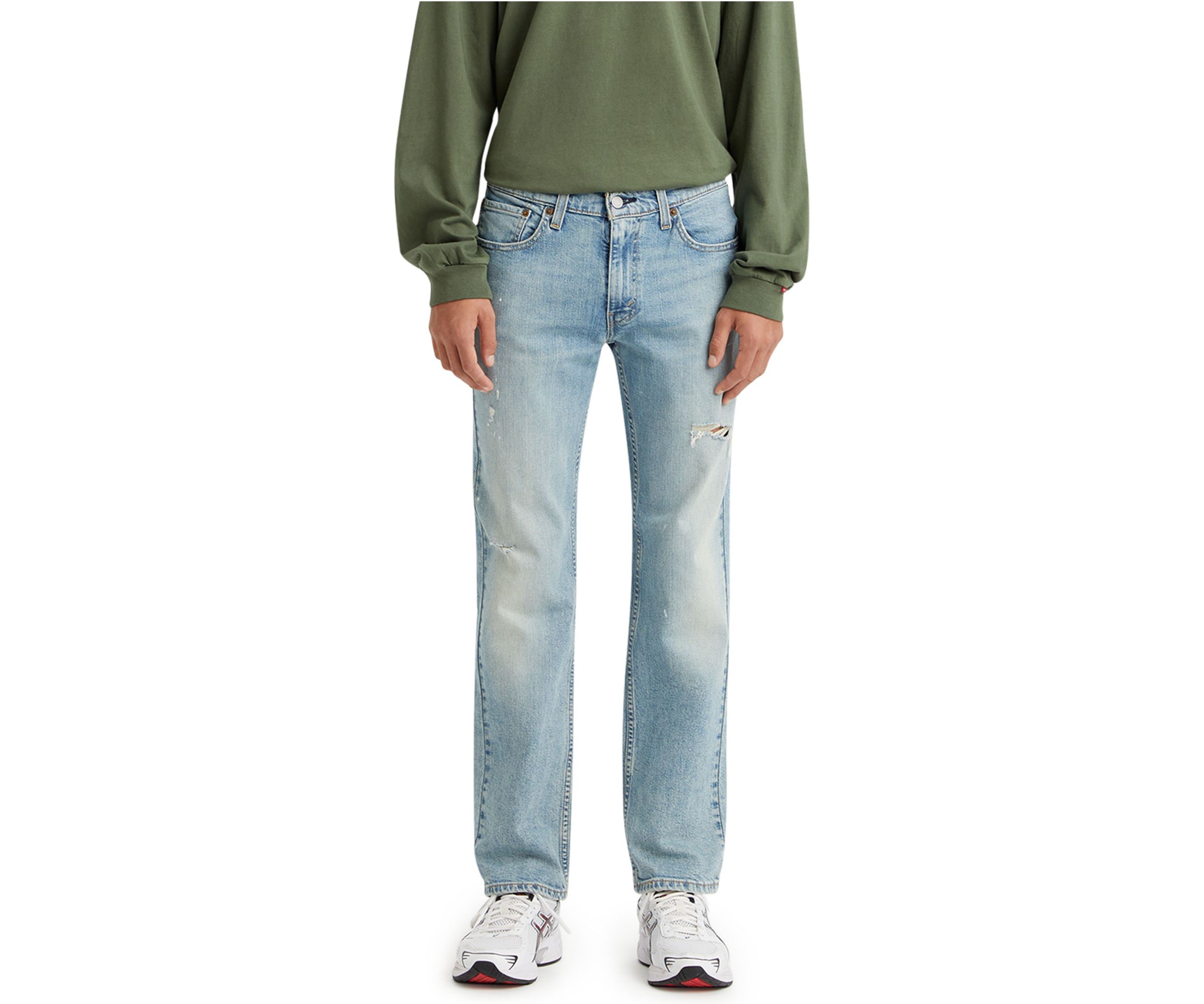 514™ Straight Medium Washed Jeans