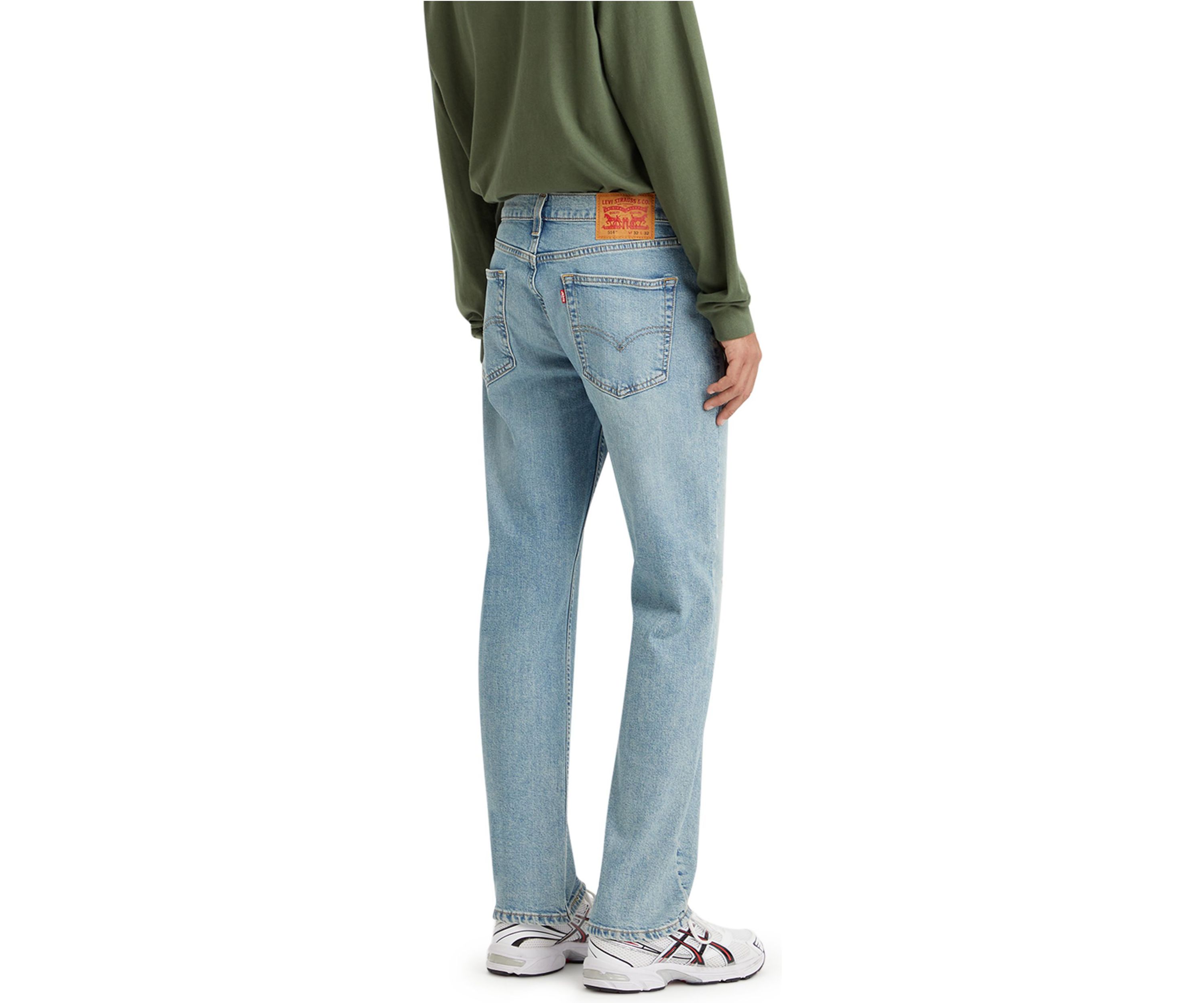 514™ Straight Medium Washed Jeans