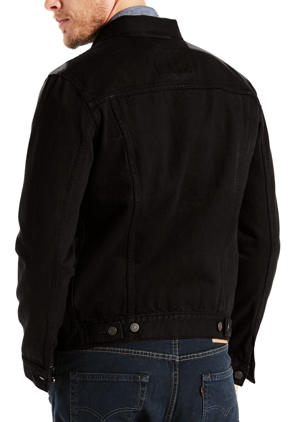 Big & Tall Big Trucker Jean Jacket