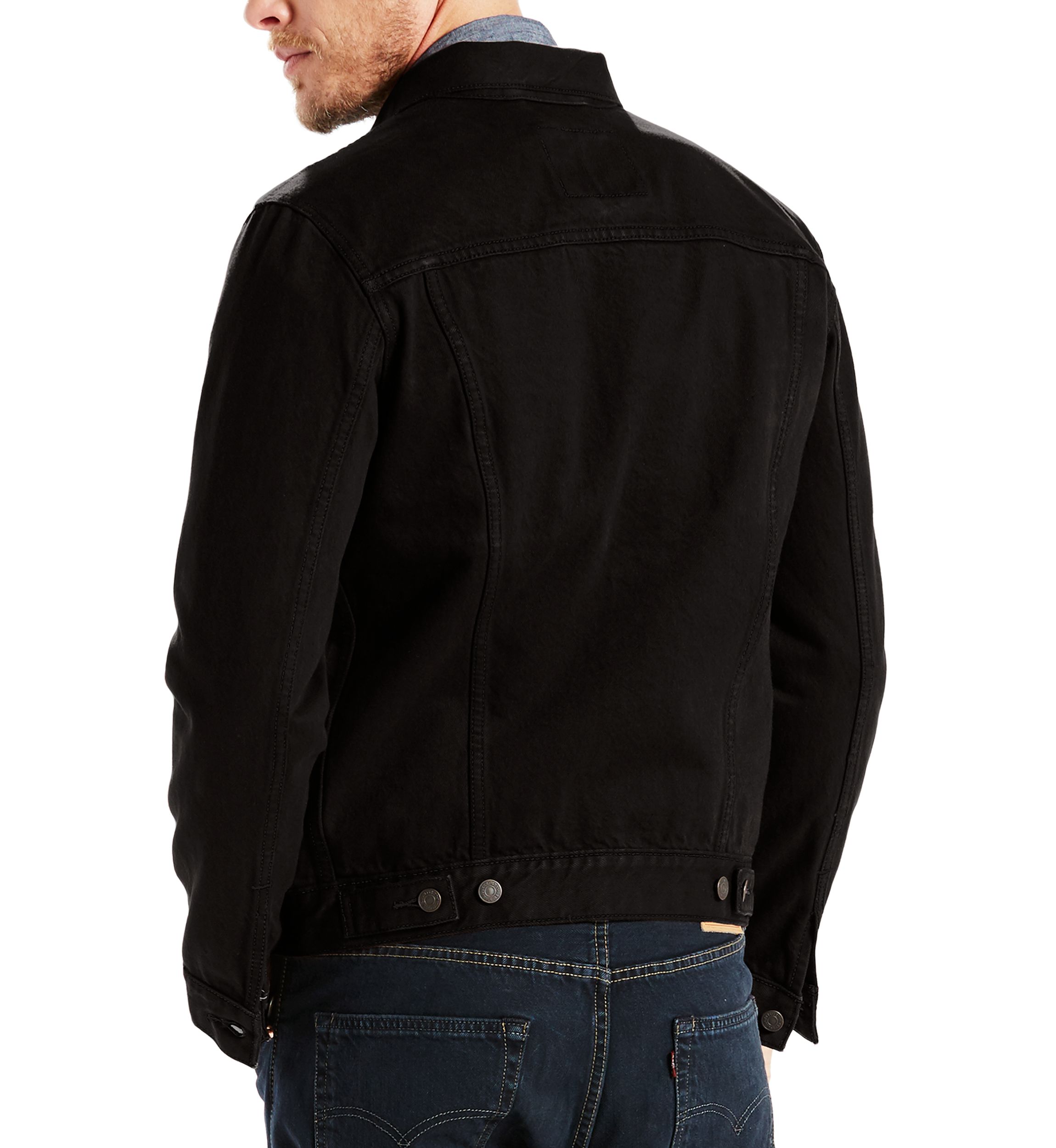 Big & Tall Big Trucker Jean Jacket