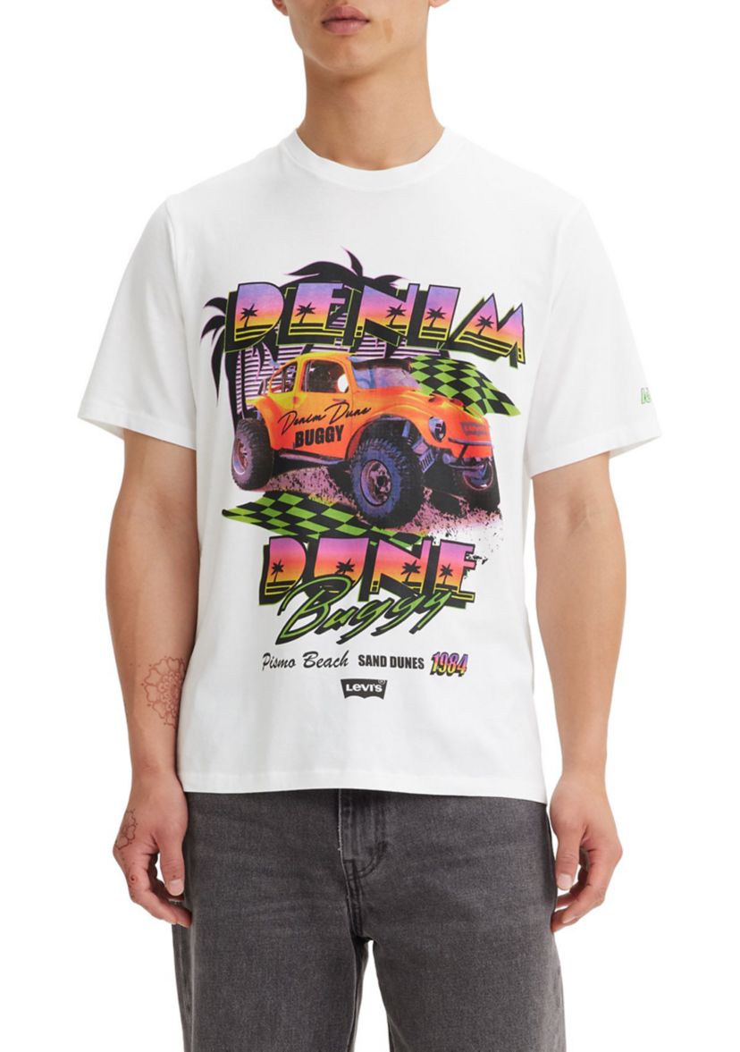 Short Sleeve Relaxed Fit Denim Dune Buggy T-Shirt