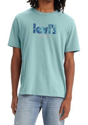 Levi's Men's Relaxed Fit Poster Logo Graphic T-Shirt, Small